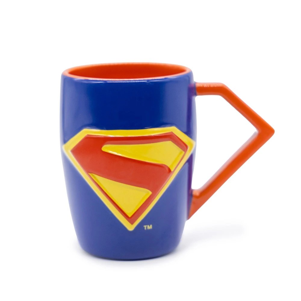 1 DC Comics - Superman 2025 - Superman Shield Moulded Mug, 1 of 2