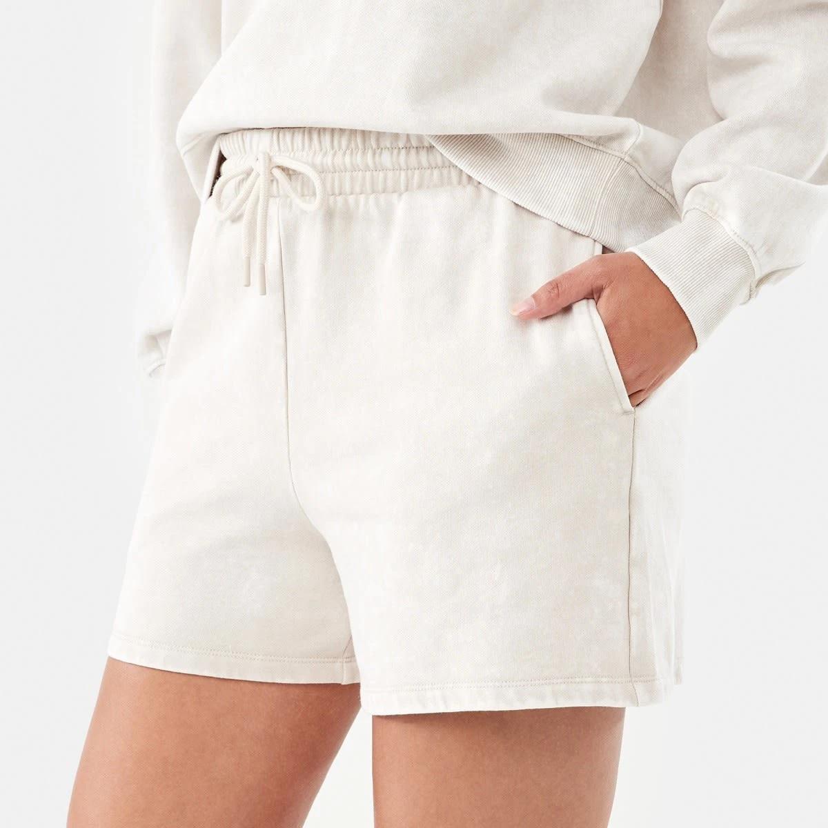 2 Washed Leisure Shorts Nat Beige, 2 of 7