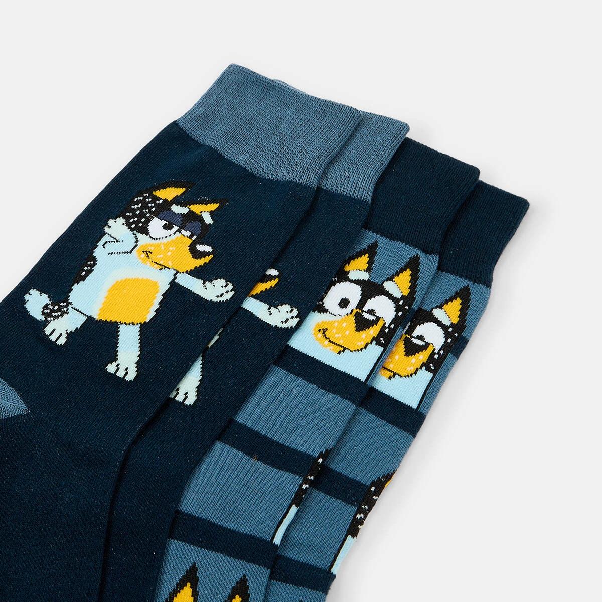 3 2 Pack Bluey License Socks Bluey, 3 of 3