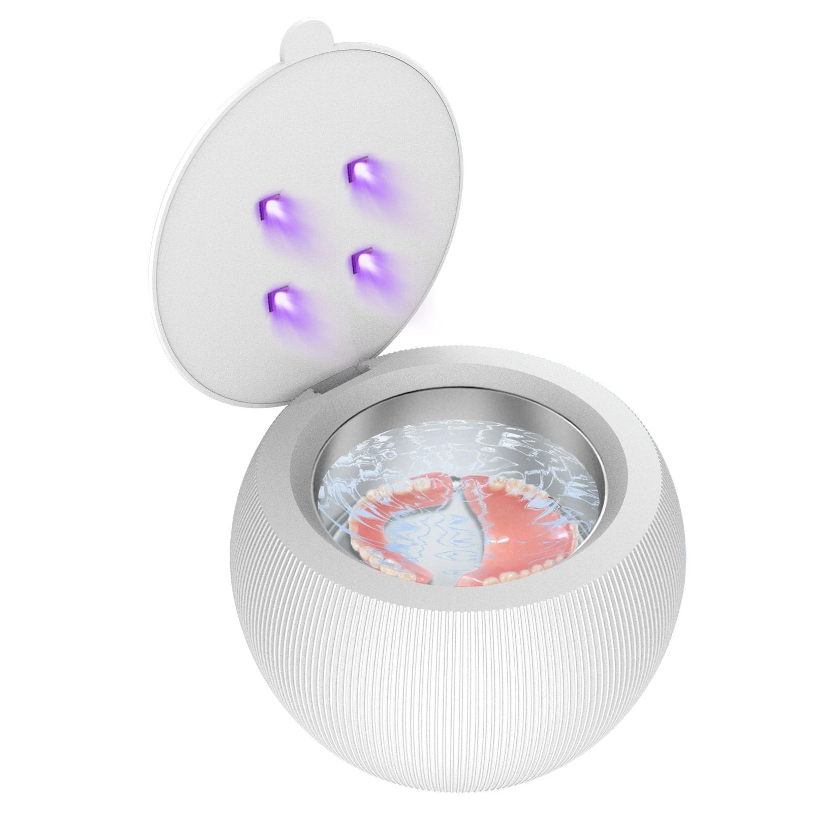 4 Maxkon Ultrasonic UV Cleaner for Dentures Aligner Retainer, 4 of 5