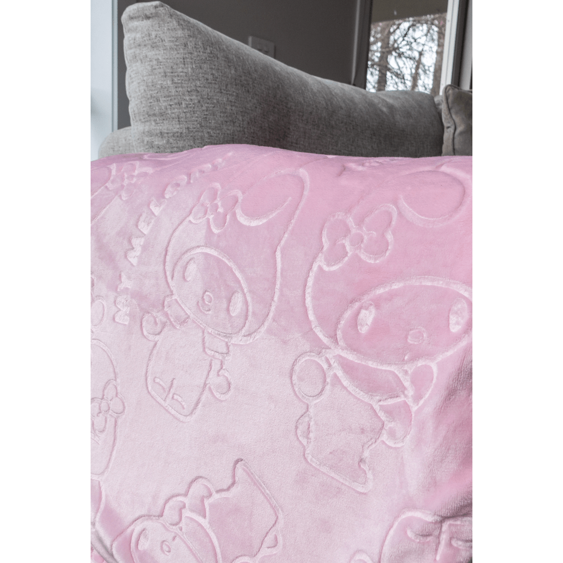 1 Hello Kitty Melody Blanket With Cushion
 - Pink, 1 of 4