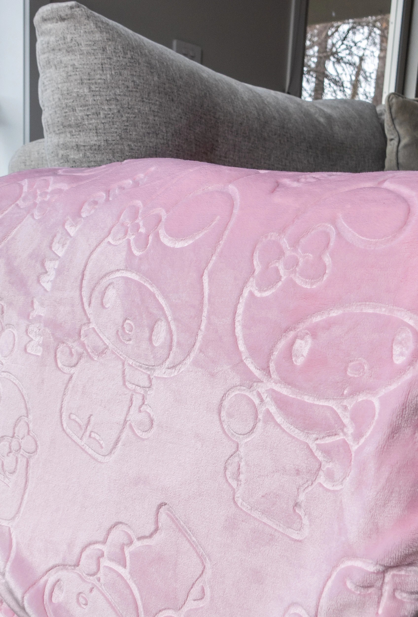 1 Hello Kitty Melody Blanket With Cushion
 - Pink, 1 of 4