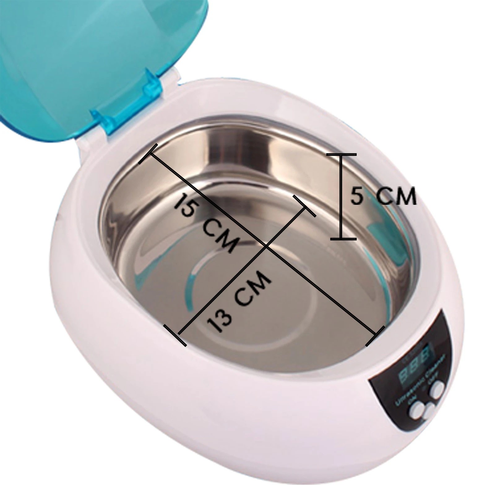 6 Maxkon Multifunction Sonic Wave Jewellery Cleaner 750ml - Multi, 6 of 6