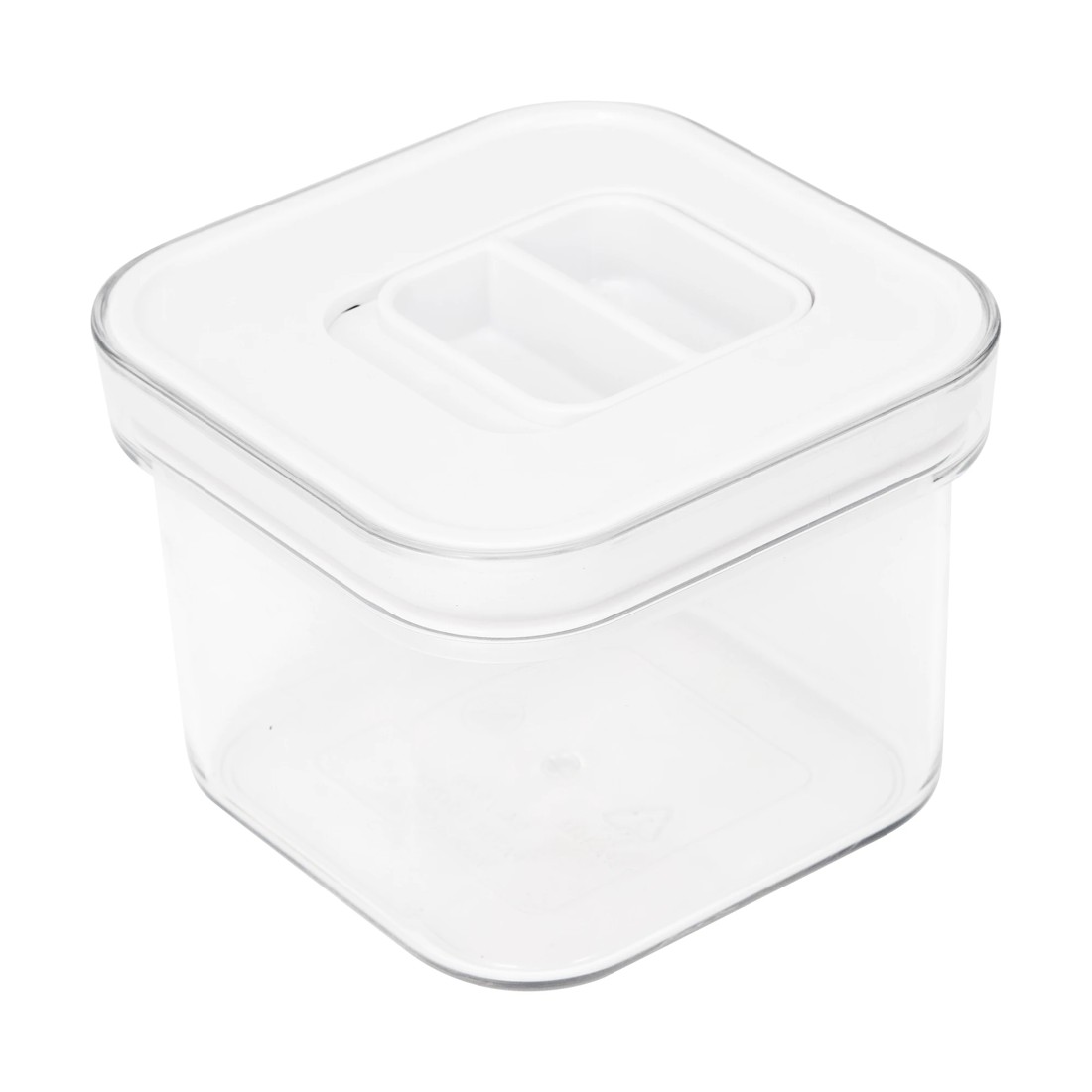 1 400ml Square Slide Lock Container, 1 of 4