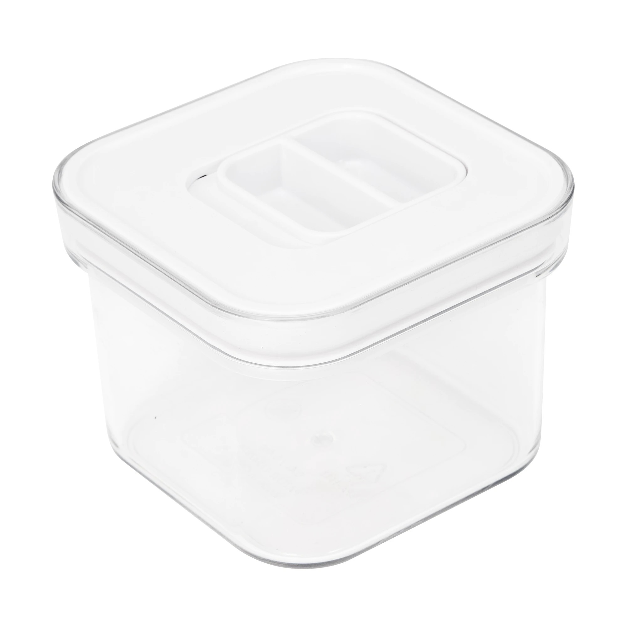 1 400ml Square Slide Lock Container, 1 of 4