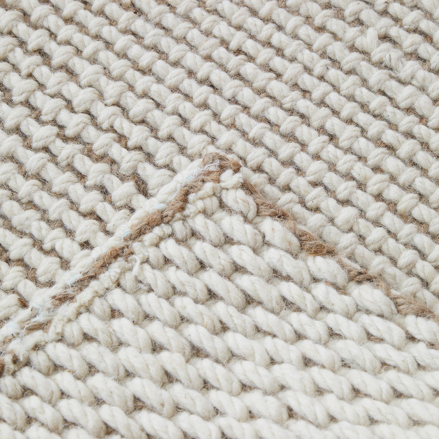 5 Common Ground Rugs Kingsley Cove 400x80cm - Large Runner Hand Loomed Wool & Jute Rug - White, 5 of 6