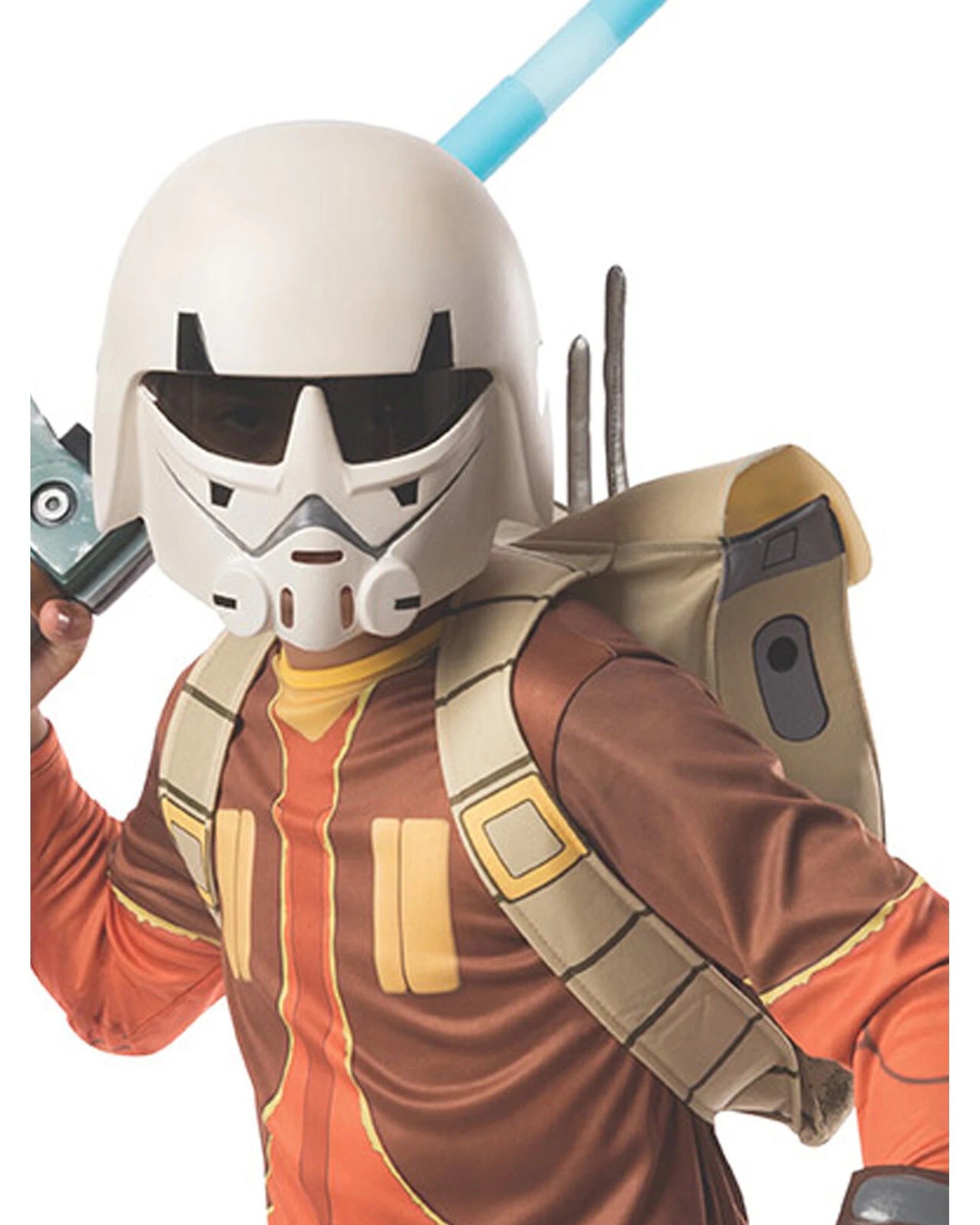 2 Star Wars Ezra Deluxe Child Dress Up Costume Size M - Orange, 2 of 3