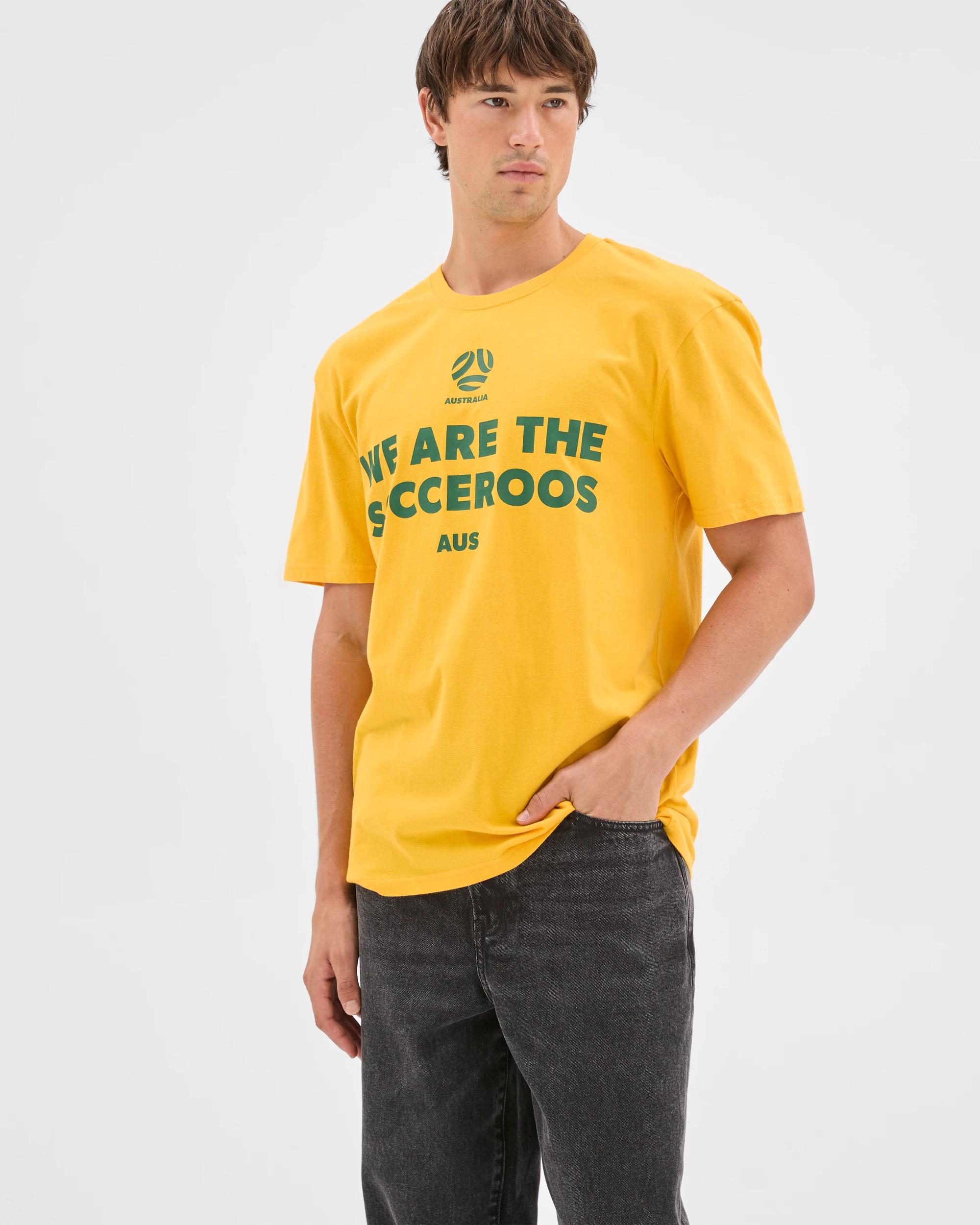 5 Socceroos Short Sleeve T-Shirt GOLD, 5 of 6