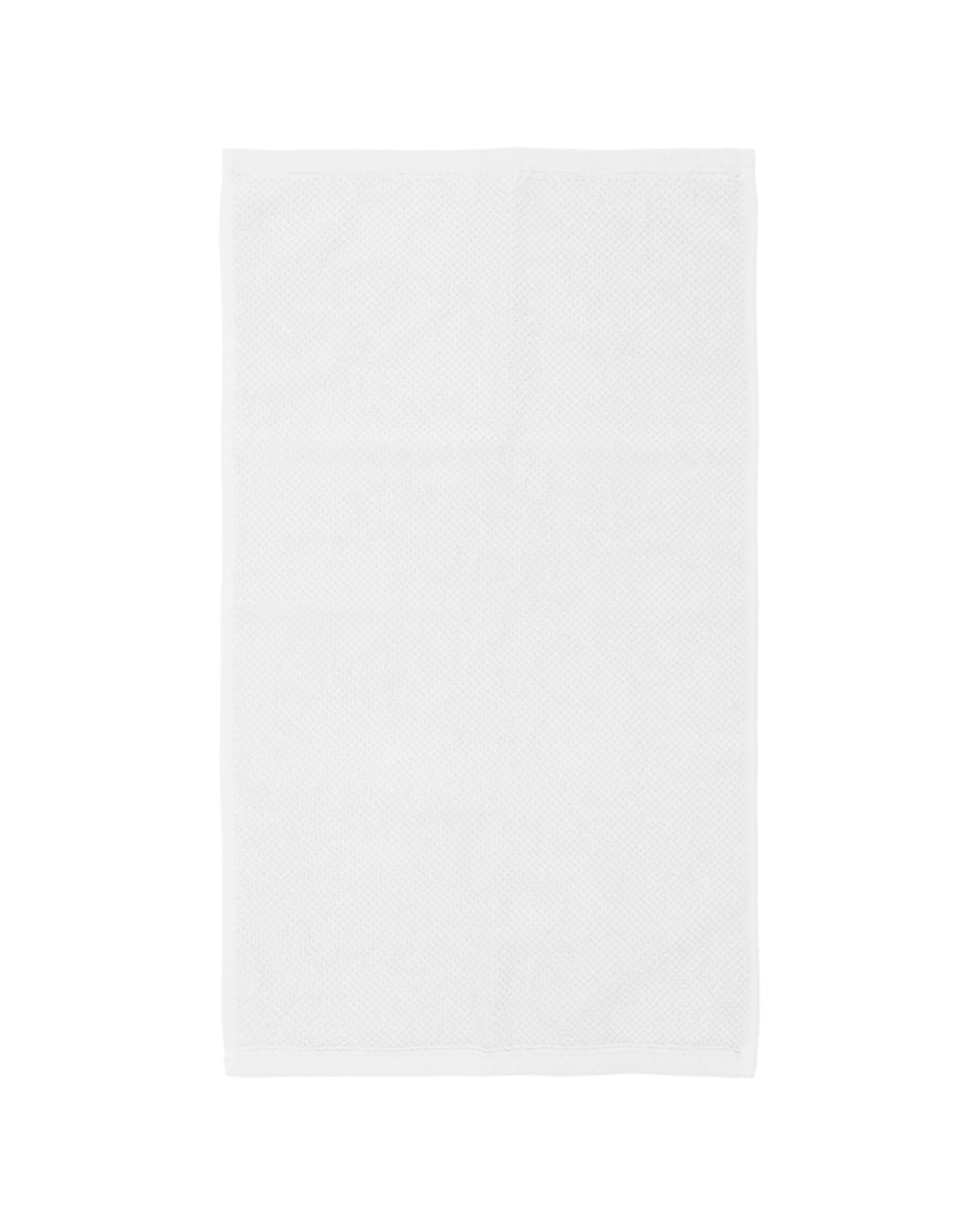 4 Bambury Angove 600gsm Soft Absorbent Cotton Hand Towel Textured 40x70cm - White, 4 of 4