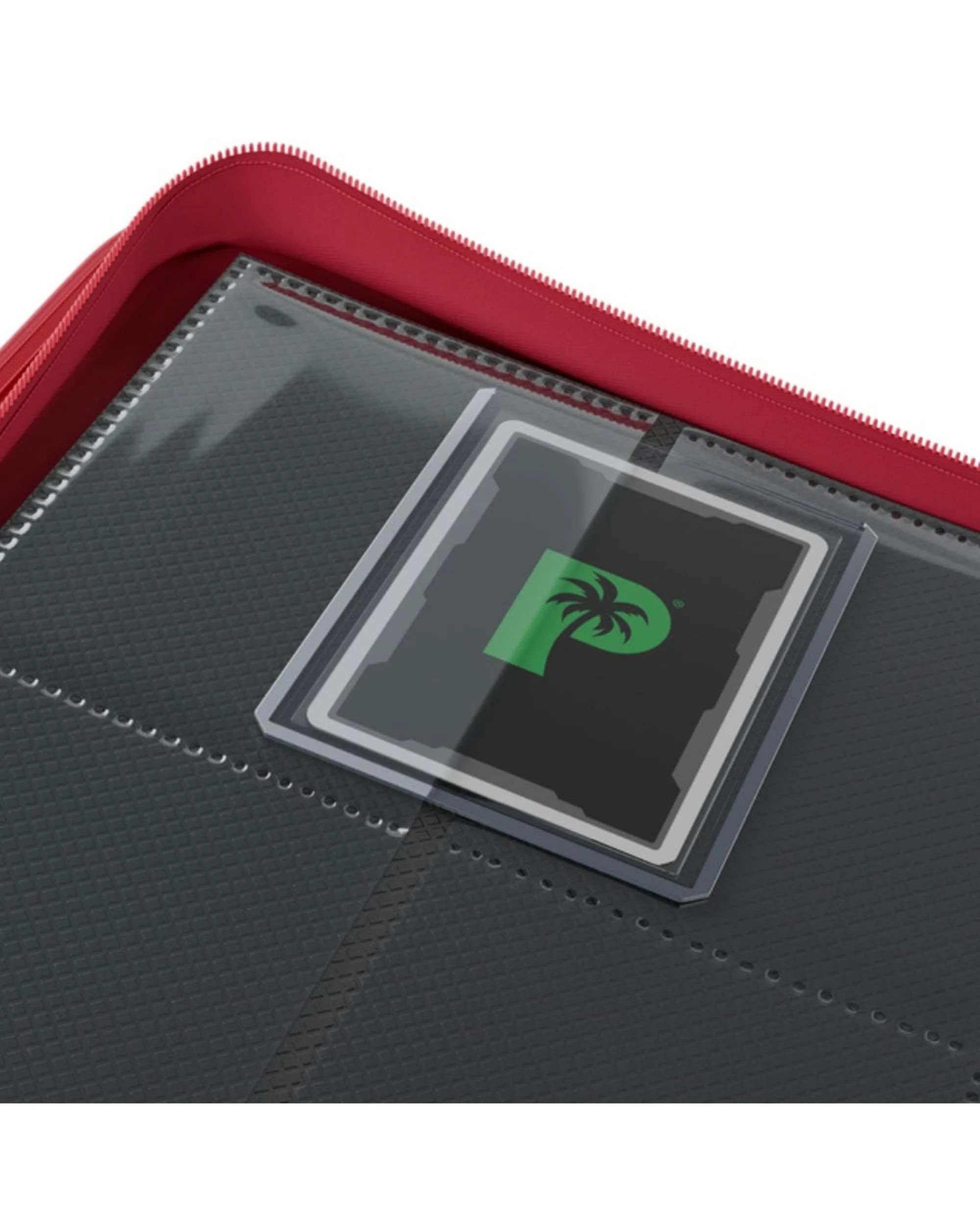 3 Palms Off Gaming Collector's Series Top Loader 9 Pocket Zip Binder - Red, 3 of 8