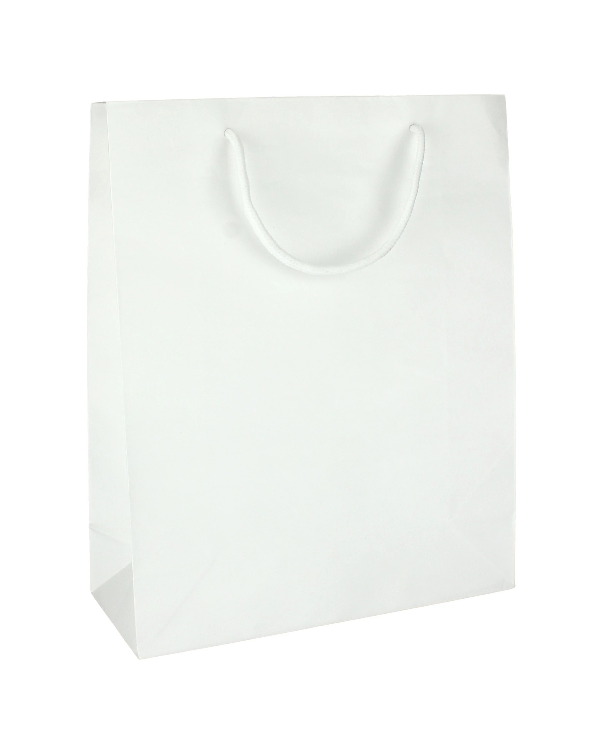 1 Party Maker Kraft Paper Gift Bag 32cm - White, 1 of 2
