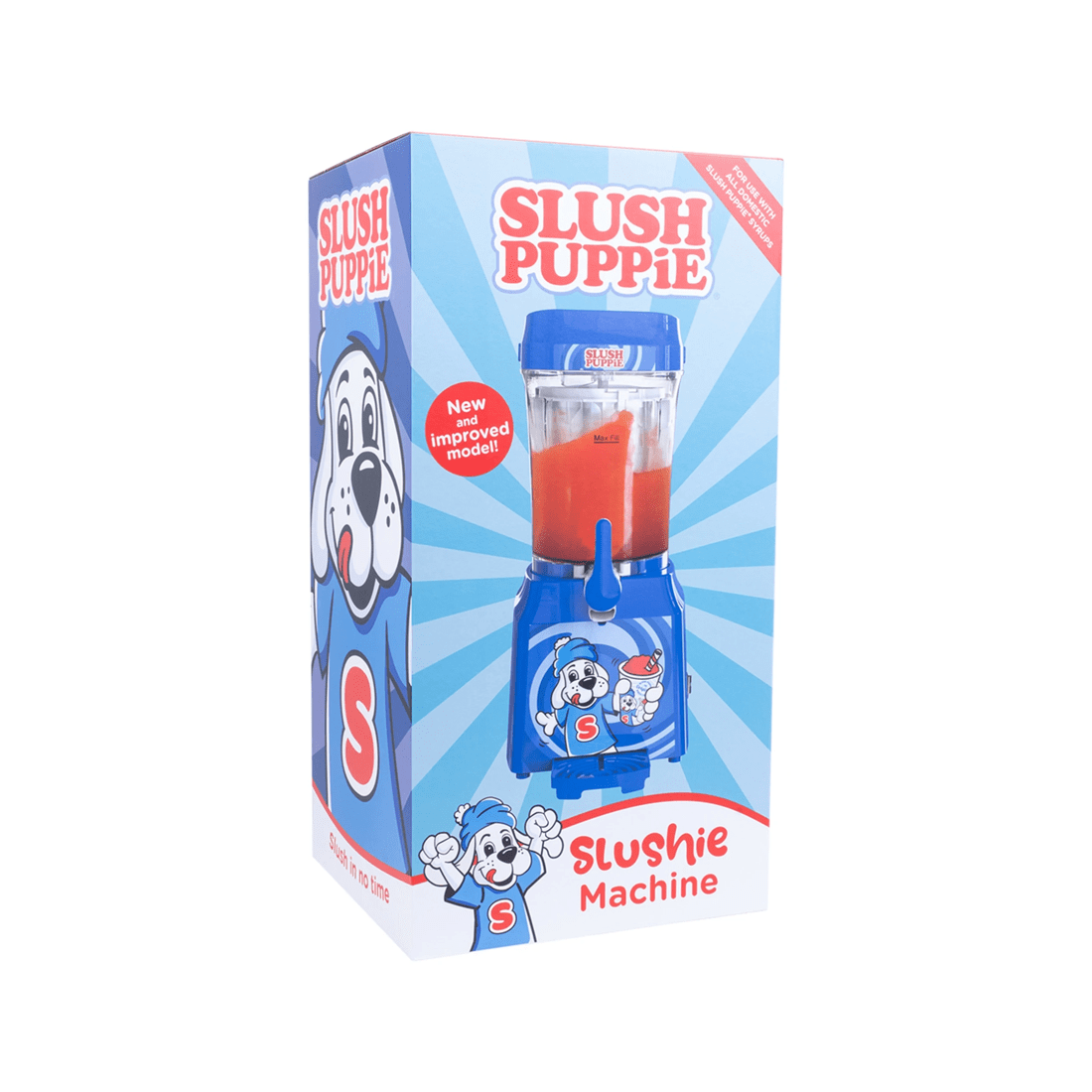 2 Slush Puppie Slushie Maker Machine 1L Compact Countertop Foot Pedal Party
 - blue, 2 of 8
