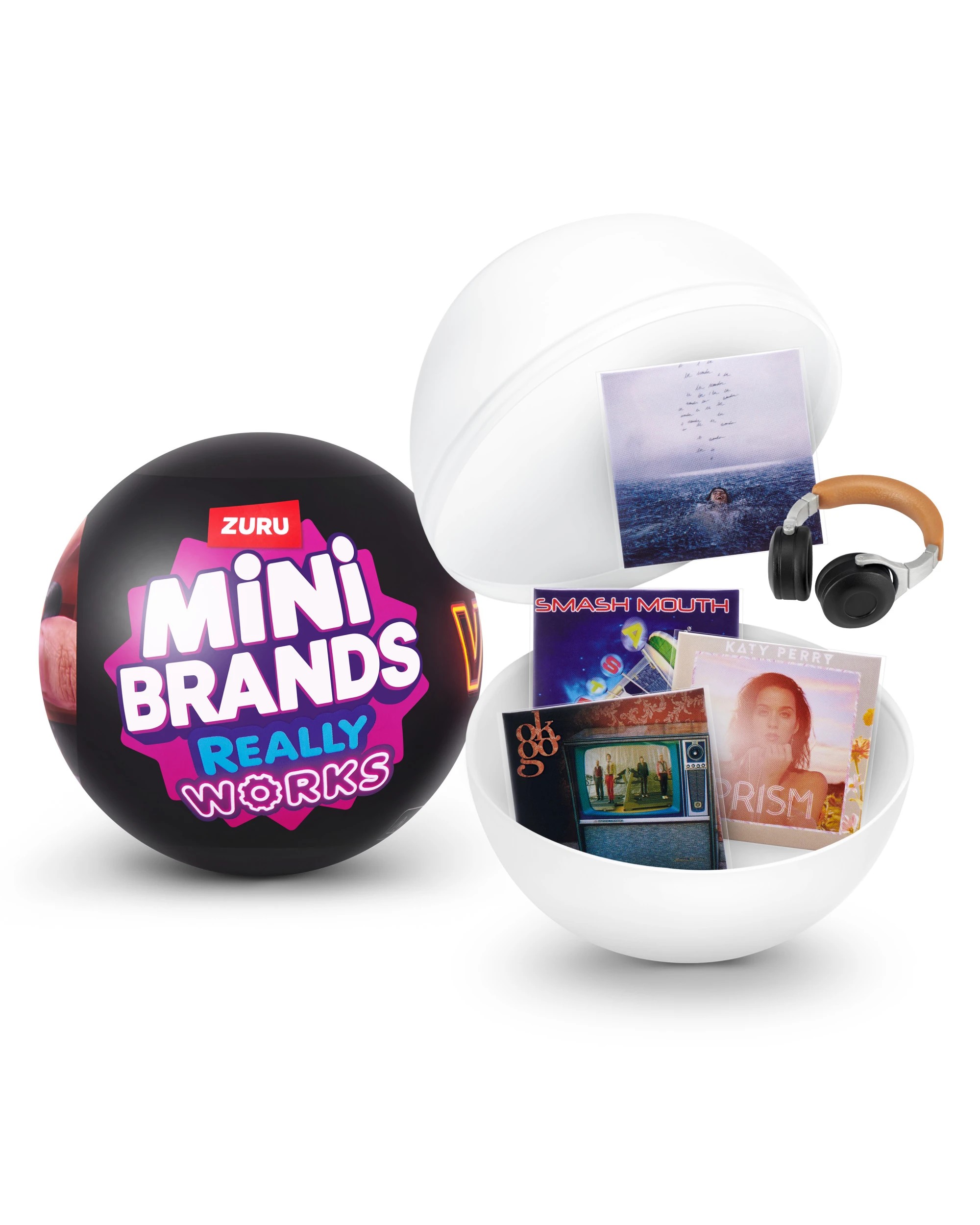 1 Mini Brands Really Works Vinyl Capsule Series 1 By ZURU - Assorted - Multi, 1 of 10