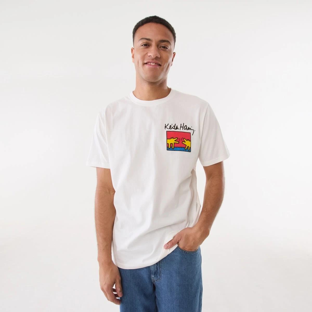 1 Keith Haring License T-shirt SNOW WHITE, 1 of 6