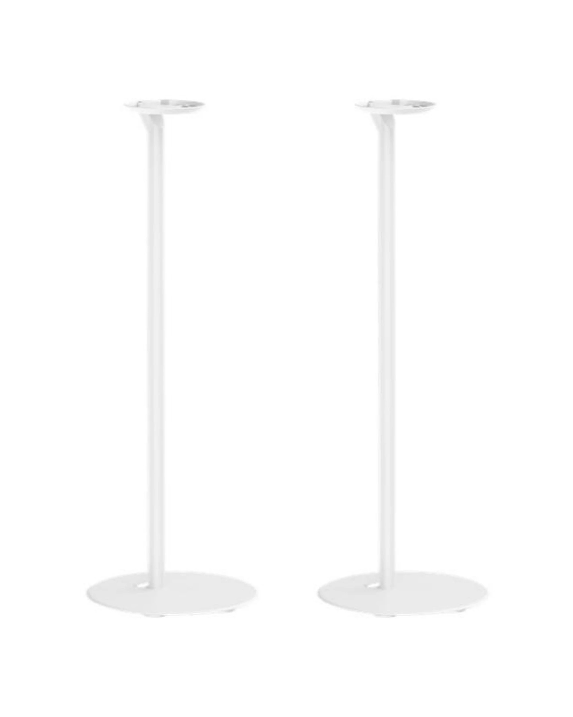 1 Goobay 2PC Speaker Stand Sonos Era 100 Optimal Listening Height Metal - White, 1 of 1