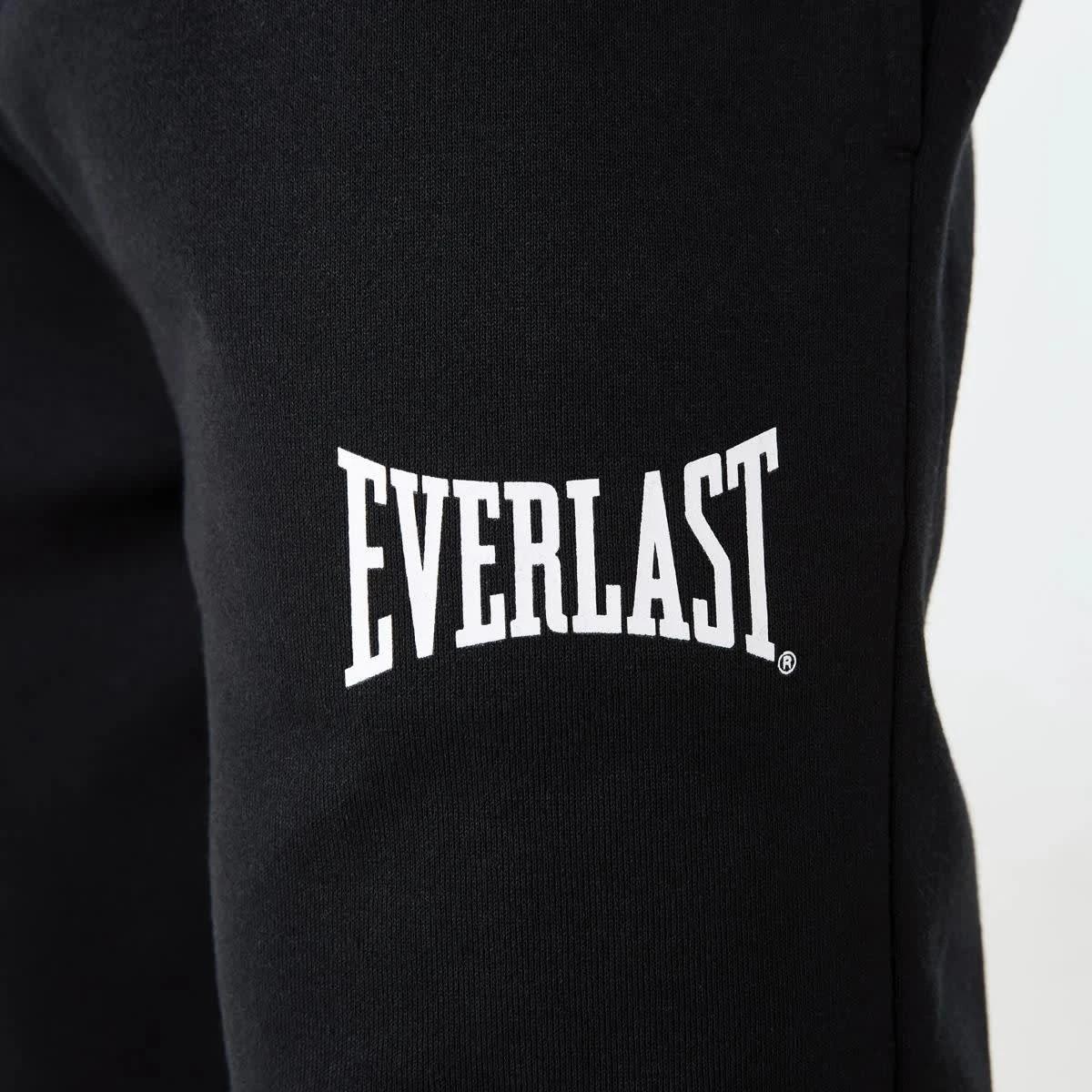 6 Everlast Mens Open Cuff Trackpants EVERLAST BLACK, 6 of 7
