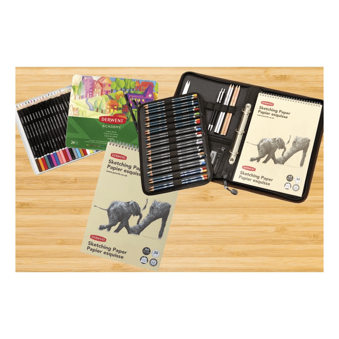 6 Derwent Academy Coloured Pencils 24 Pack, 6 of 9