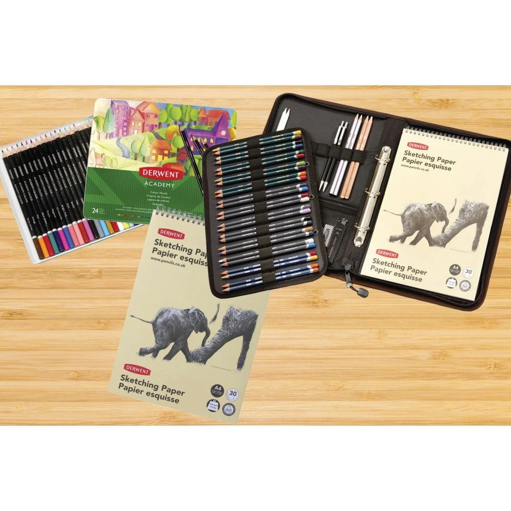 6 Derwent Academy Coloured Pencils 24 Pack, 6 of 9