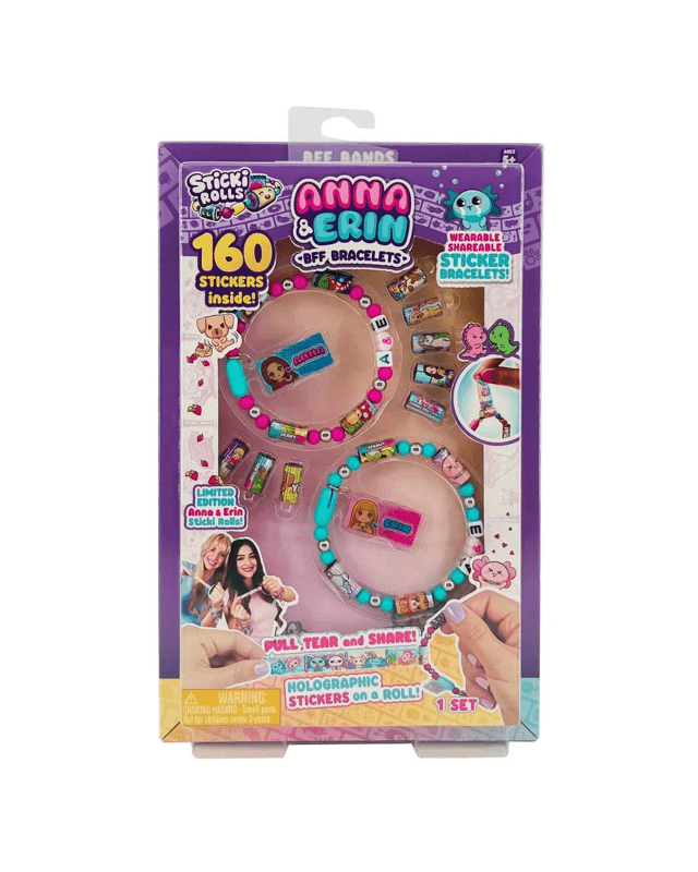 Sticki Rolls: Anna & Erin BFF Bracelets