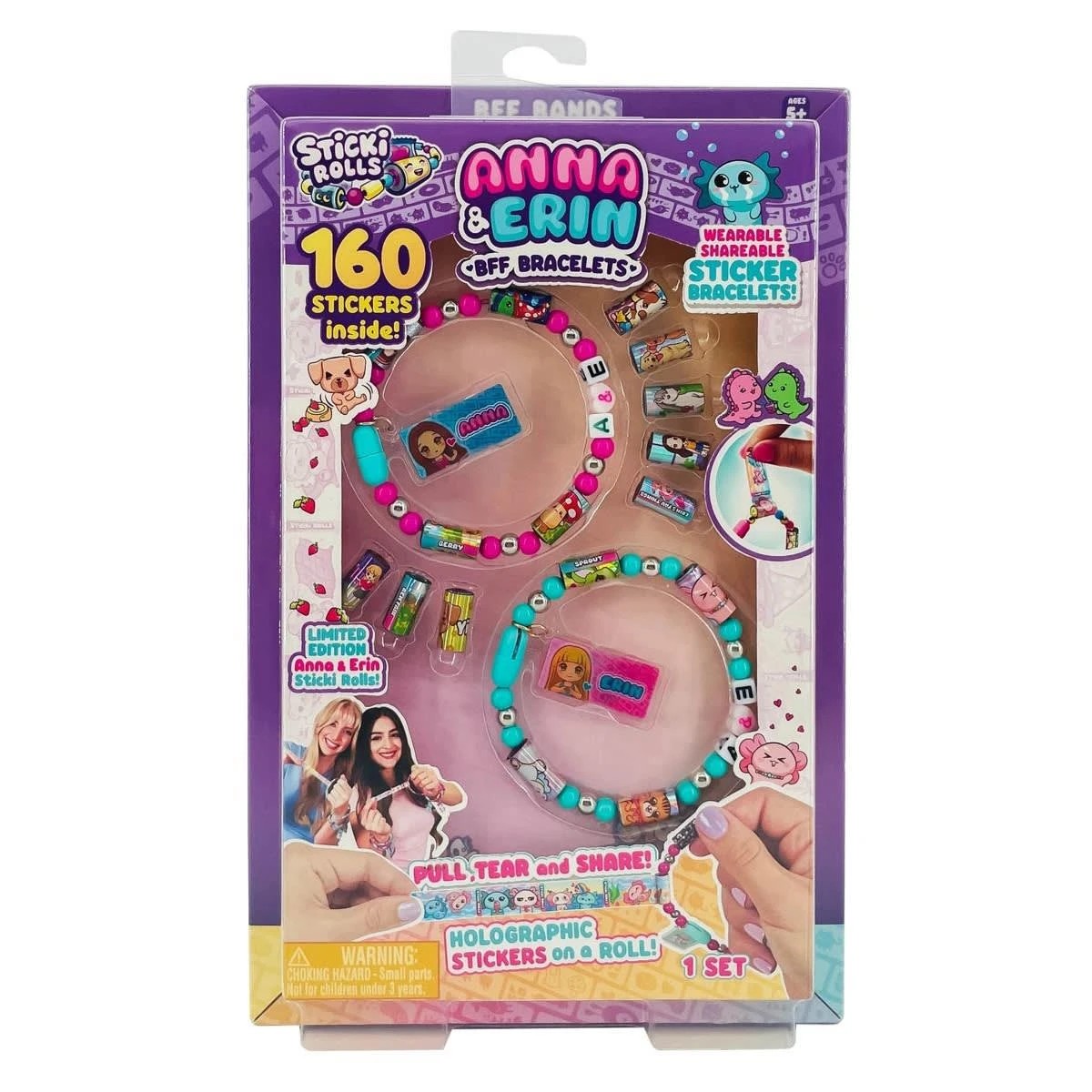 1 Sticki Rolls: Anna & Erin BFF Bracelets Kit, 1 of 6