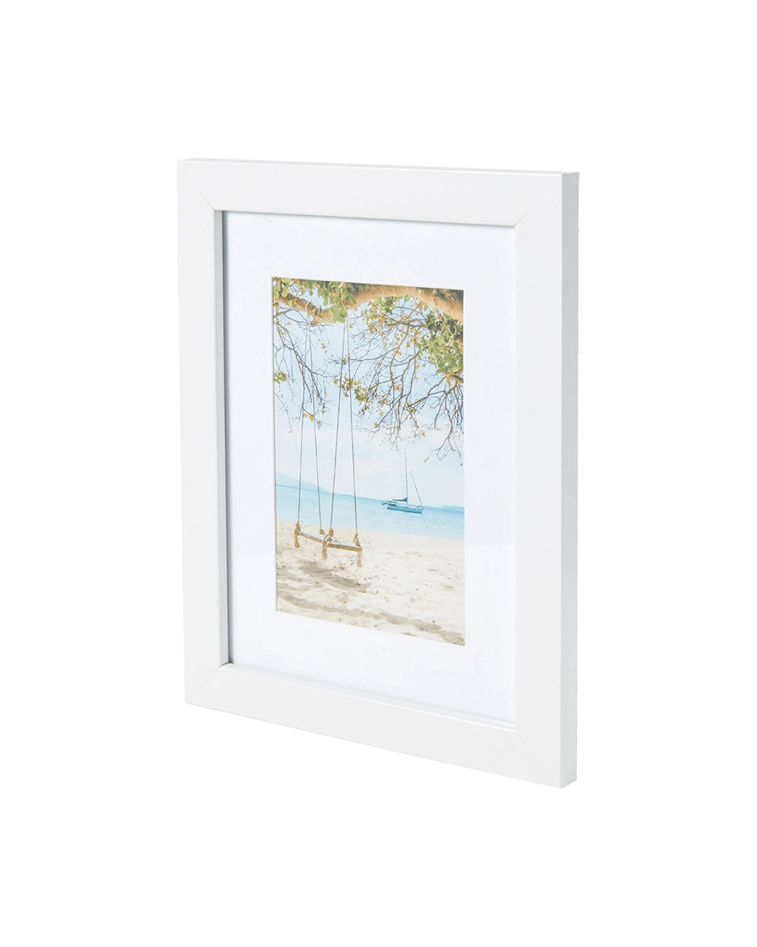 9 8 Piece Wall Photo Frame Set - White, 9 of 10