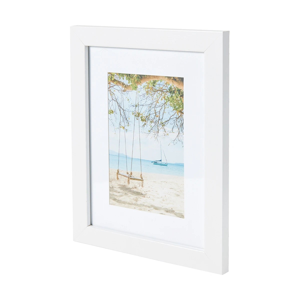 9 8 Piece Wall Photo Frame Set - White, 9 of 10