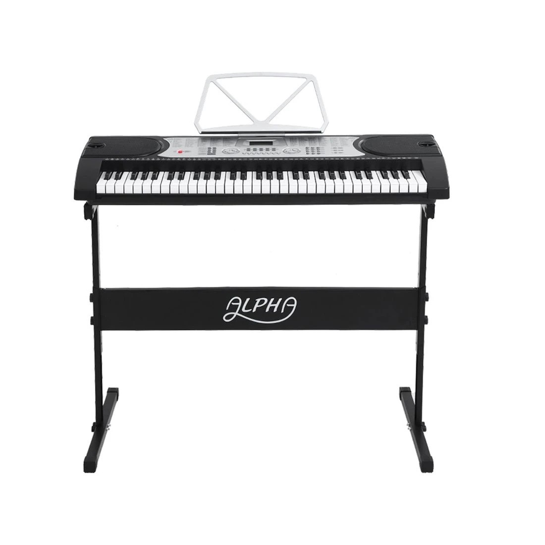 3 Alpha 61 Keys Electronic Piano Keyboard Digital Electric w/ Stand Stool - Multi, 3 of 5
