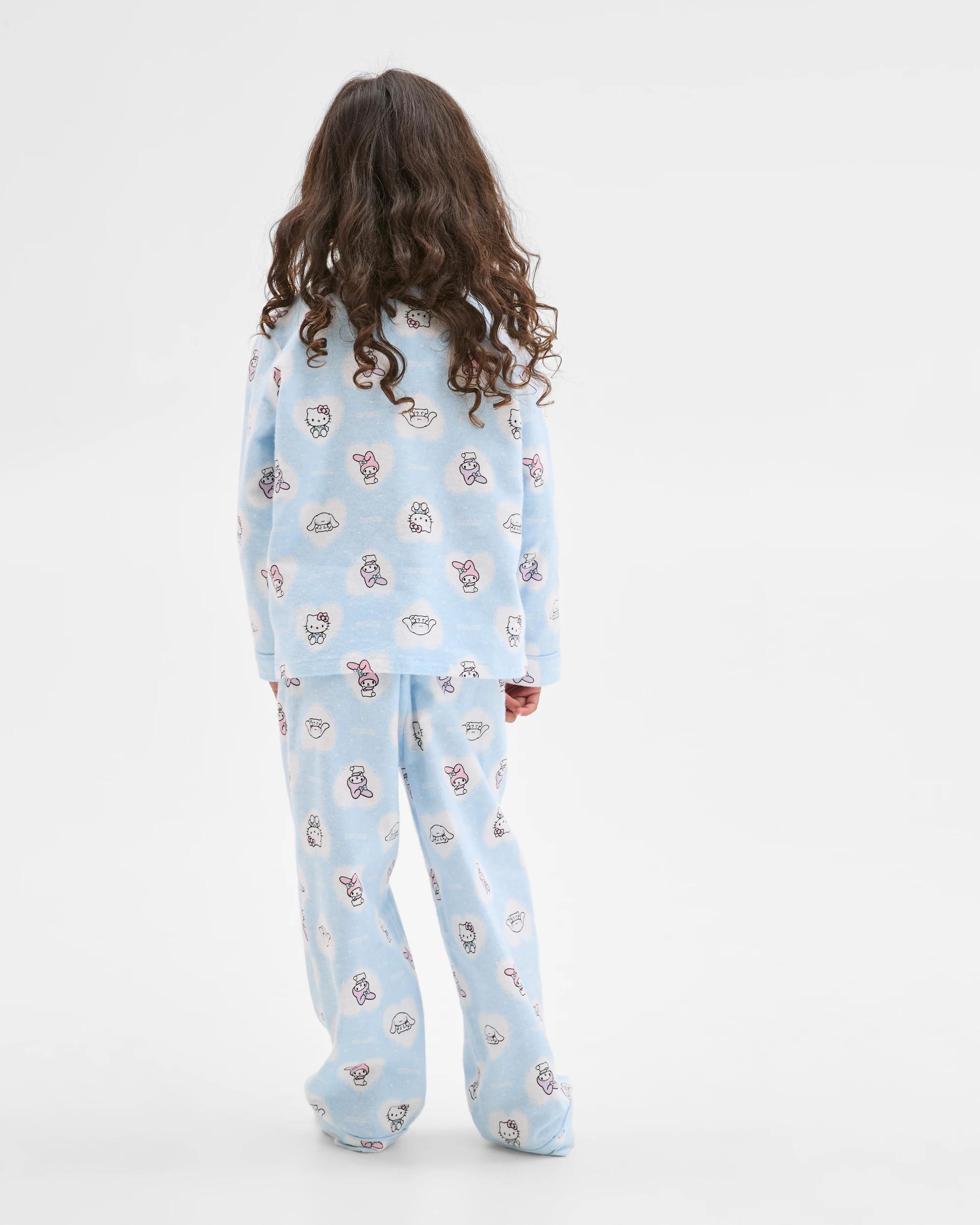 5 Hello Kitty Australian Cotton Flannel Younger Girls Pyjama Set HELLO KITTY, 5 of 9