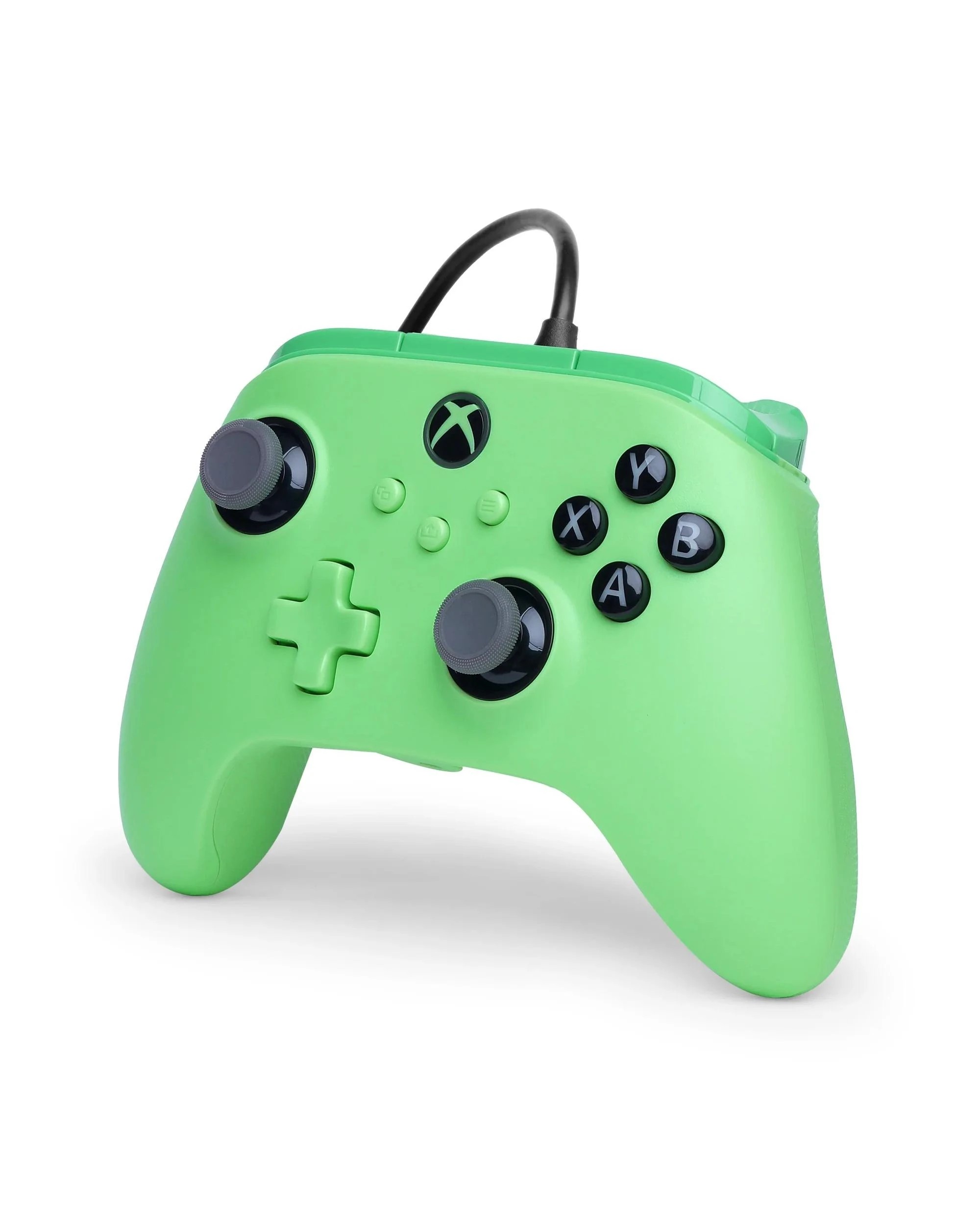 4 PowerA Advantage Plus Wired Controller for Xbox Series X|S - Green Meadow - Green, 4 of 10