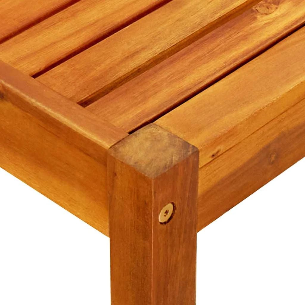 4 vidaXL Garden table Simplistic - Brown, 4 of 6