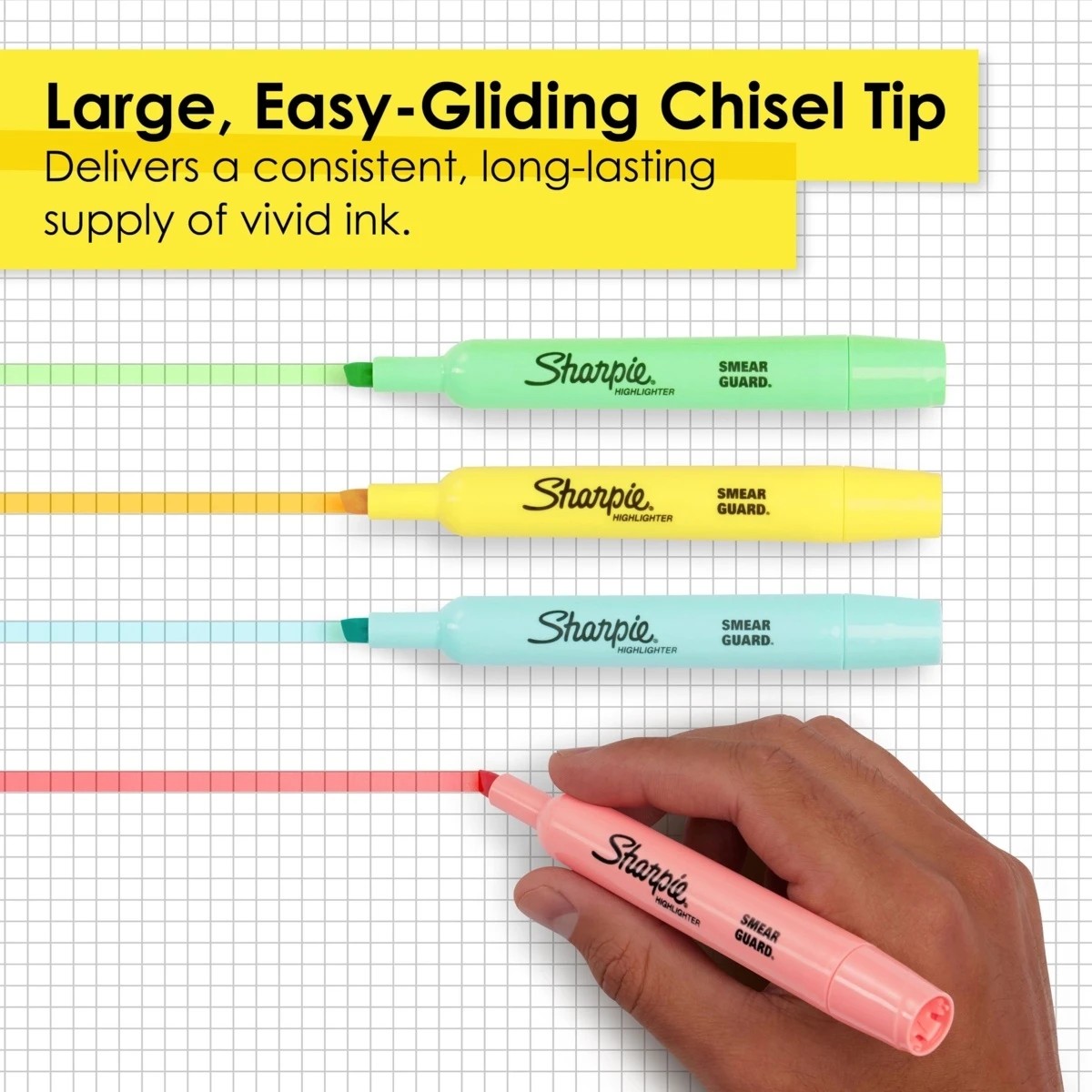 7 Anko 6 Pack Sharpie Highlighters - Pastel - Multi, 7 of 8
