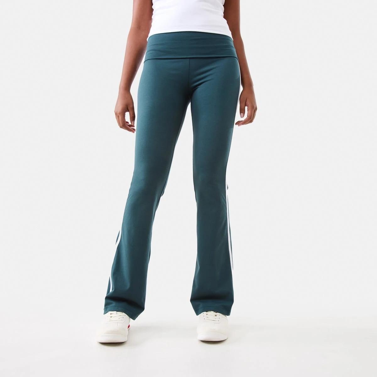 1 Side Stripe Fold Down Flare Pants Kason Gren, 1 of 6