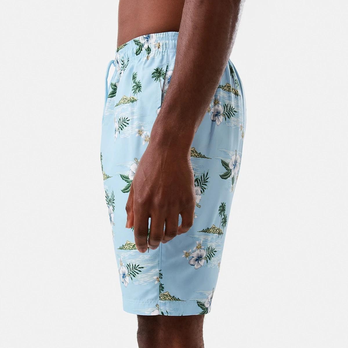 2 Long Length Boardshorts Blu Hawi, 2 of 7