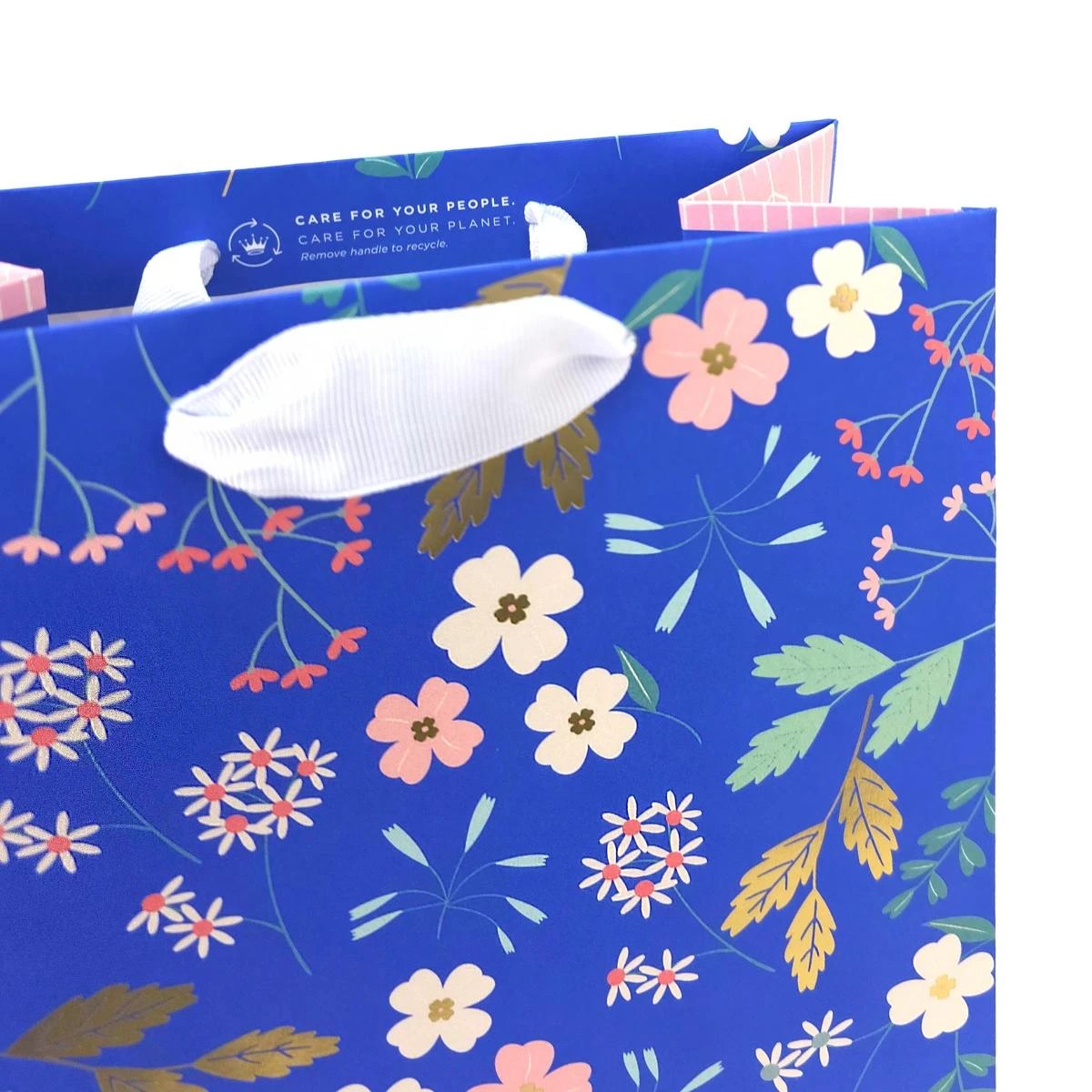 3 Hallmark Fem Florals Gift Bag - Medium, 3 of 3