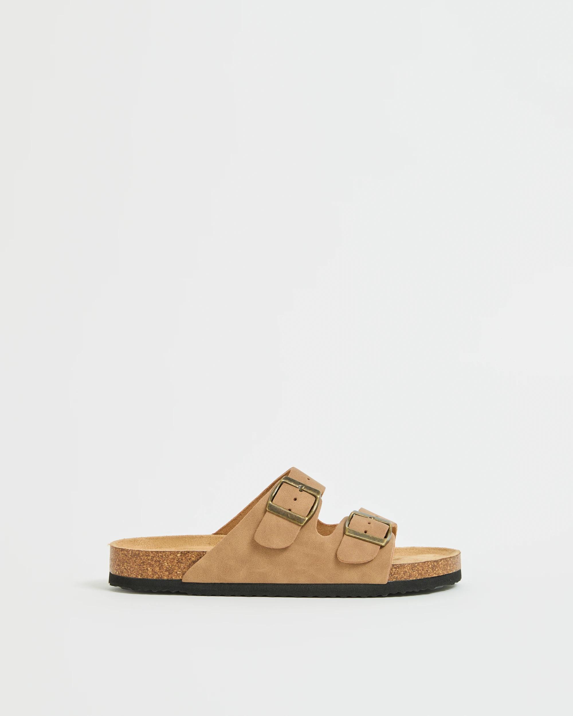 1 Target Youth Moulded Cork Sandals TAN, 1 of 3