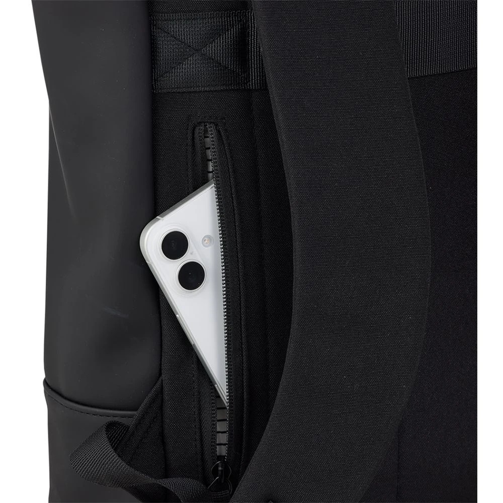 5 Otto On The Go Roll Top Backpack Black, 5 of 10