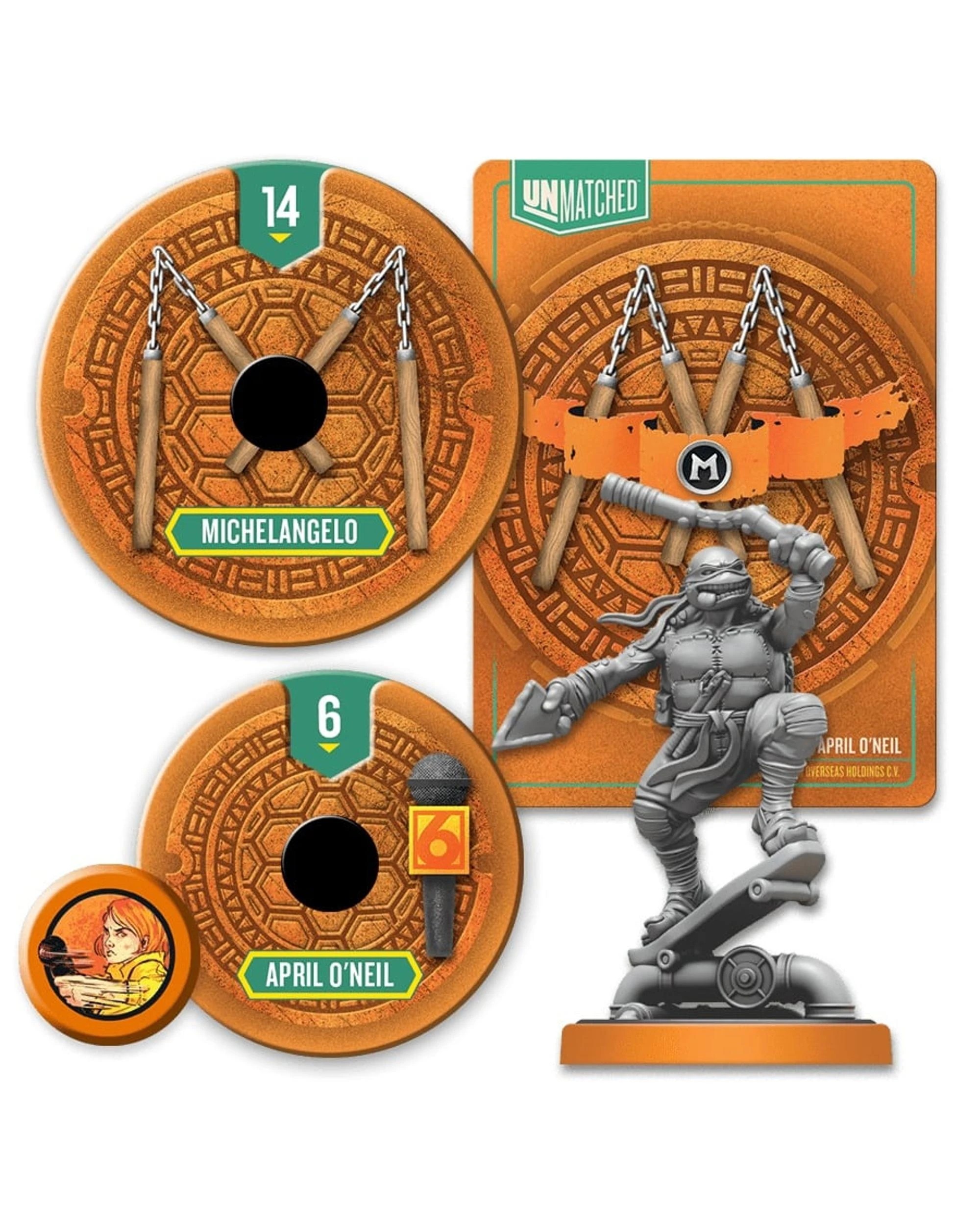 10 Unmatched Adventures: Teenage Mutant Ninja Turtles Pizza-Rama Edition Board Game, 10 of 10