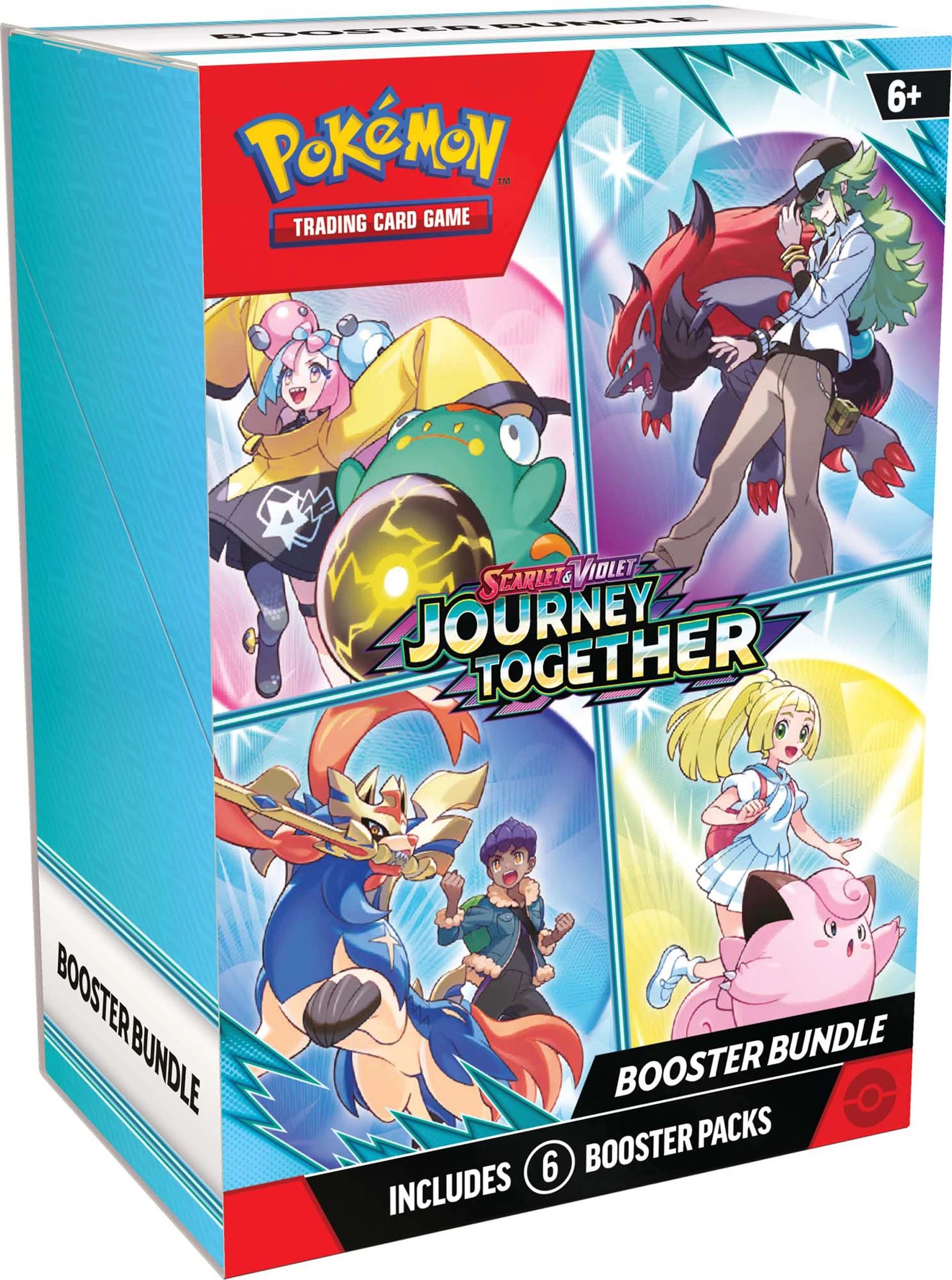 1 Pokemon Trading Card Game: Scarlet and Violet 9 Journey Together Booster Bundle, 1 of 2