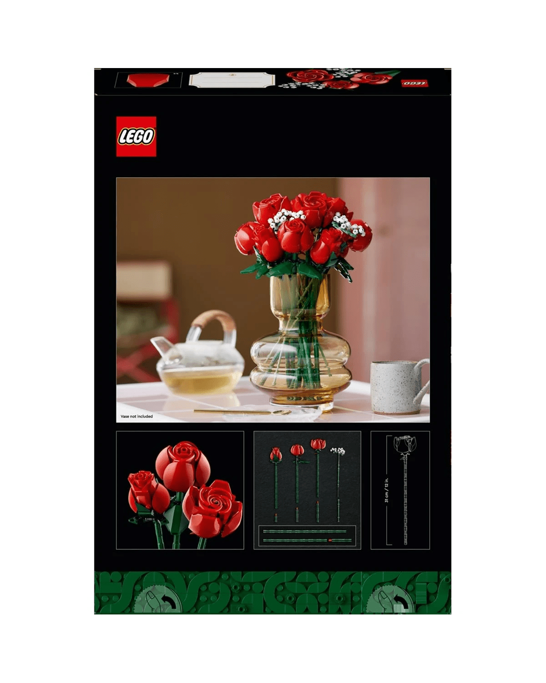 10 LEGO Botanicals Bouquet of Roses 10328, 10 of 10