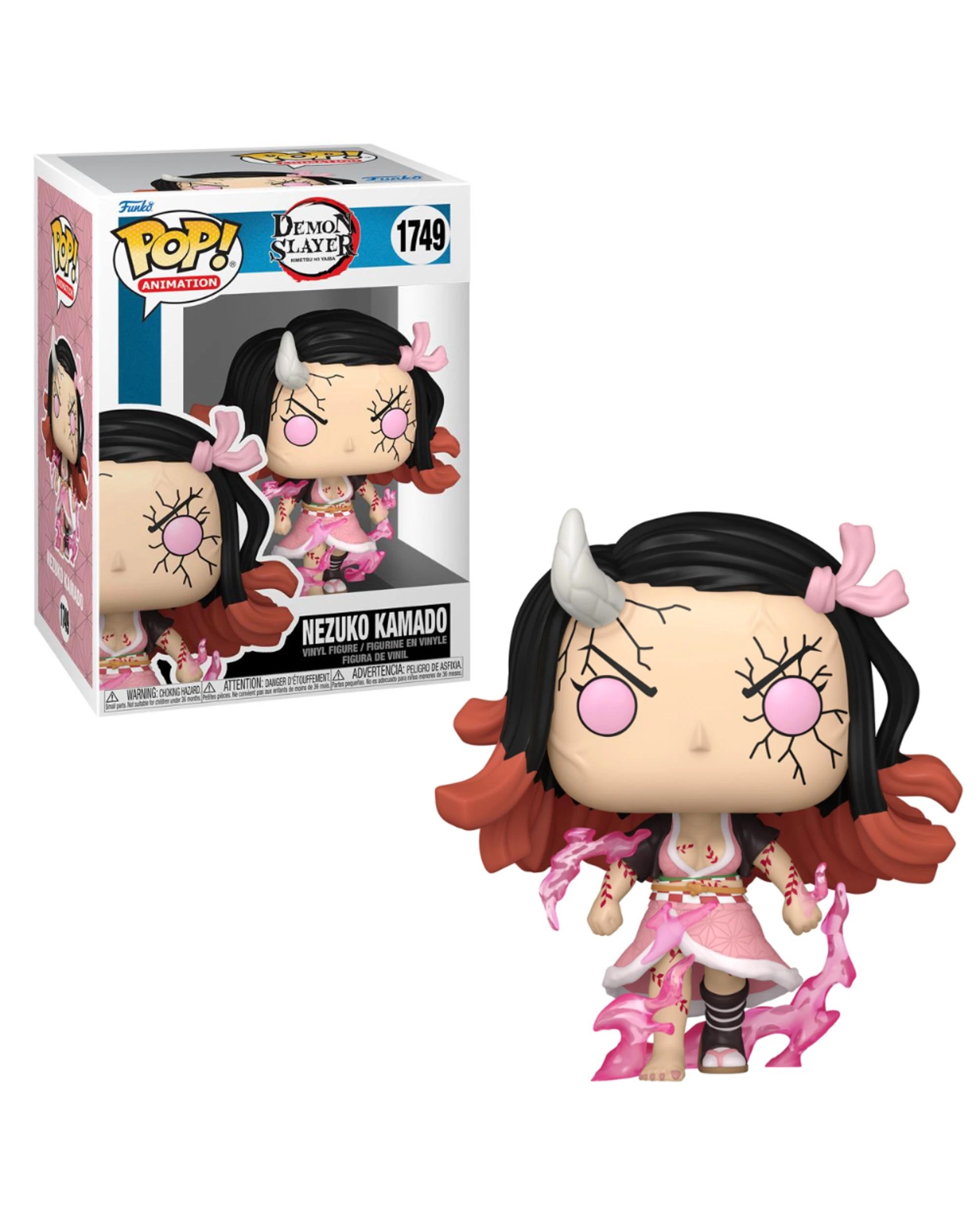 1 Demon Slayer Nezuko Kamado Demon Form Funko POP! Vinyl, 1 of 2