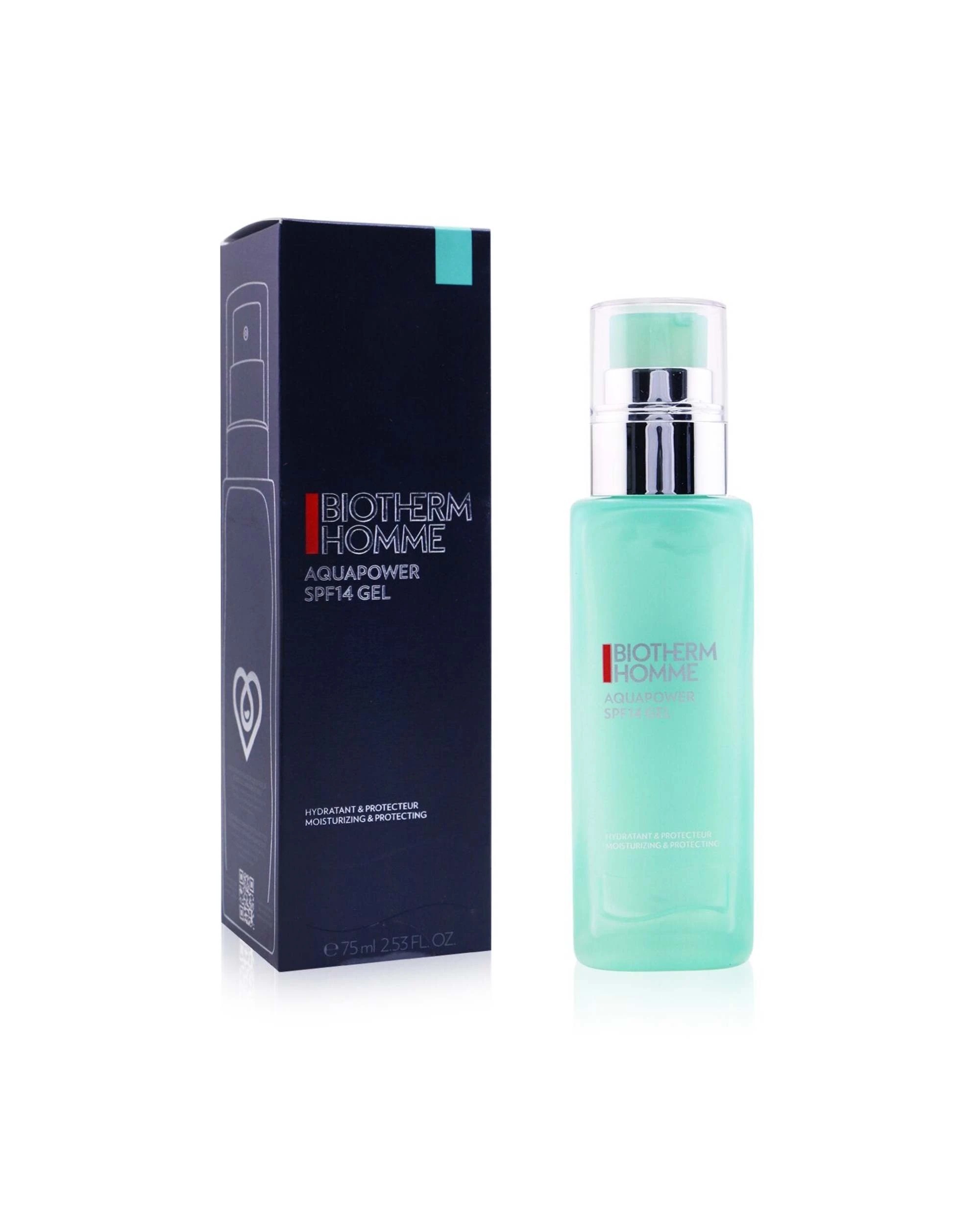 2 Biotherm Homme Aquapower Moisturizing & Protecting SPF14 Gel 75ml/2.53oz, 2 of 3