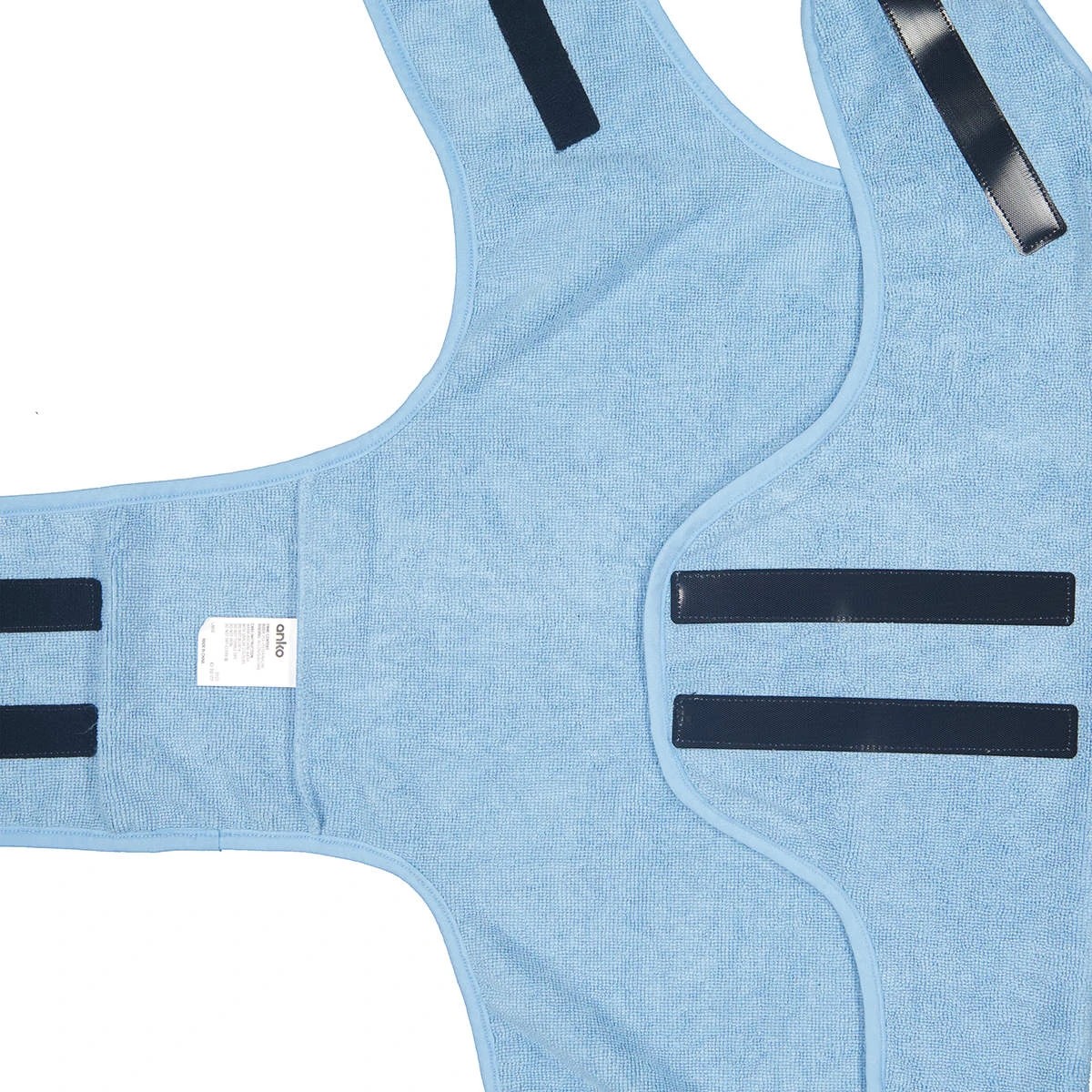 8 Pet Bathrobe - Large, Blue, 8 of 10