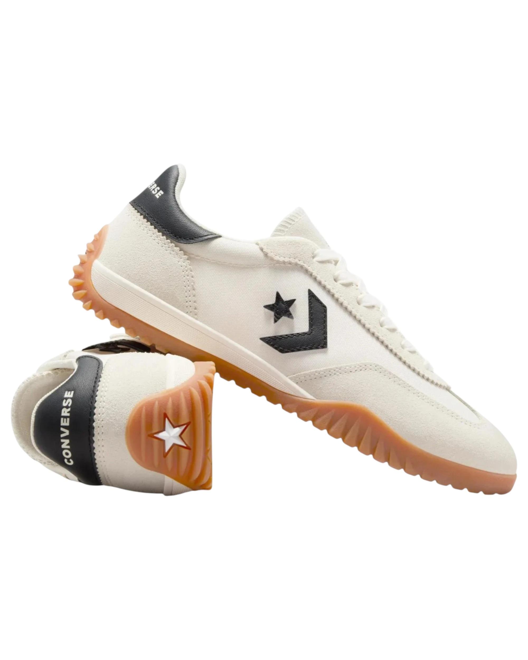 4 Converse Unisex Run Star Trainer Low Top Egret Casual Shoes Egret/black/honey, 4 of 9