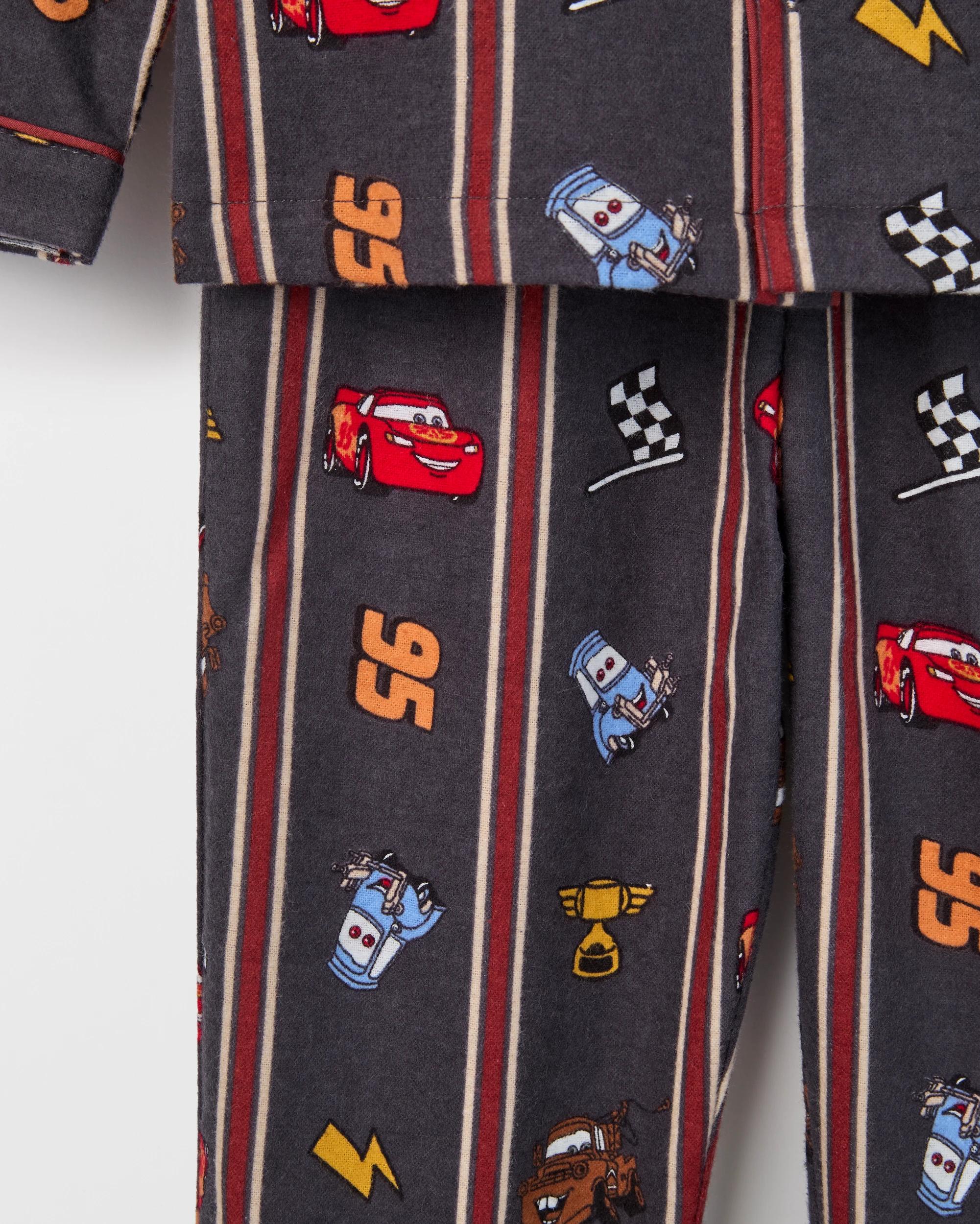 2 Disney Cars Australian Cotton Flannelette Yonger Boys Pyjama Set CARS, 2 of 4