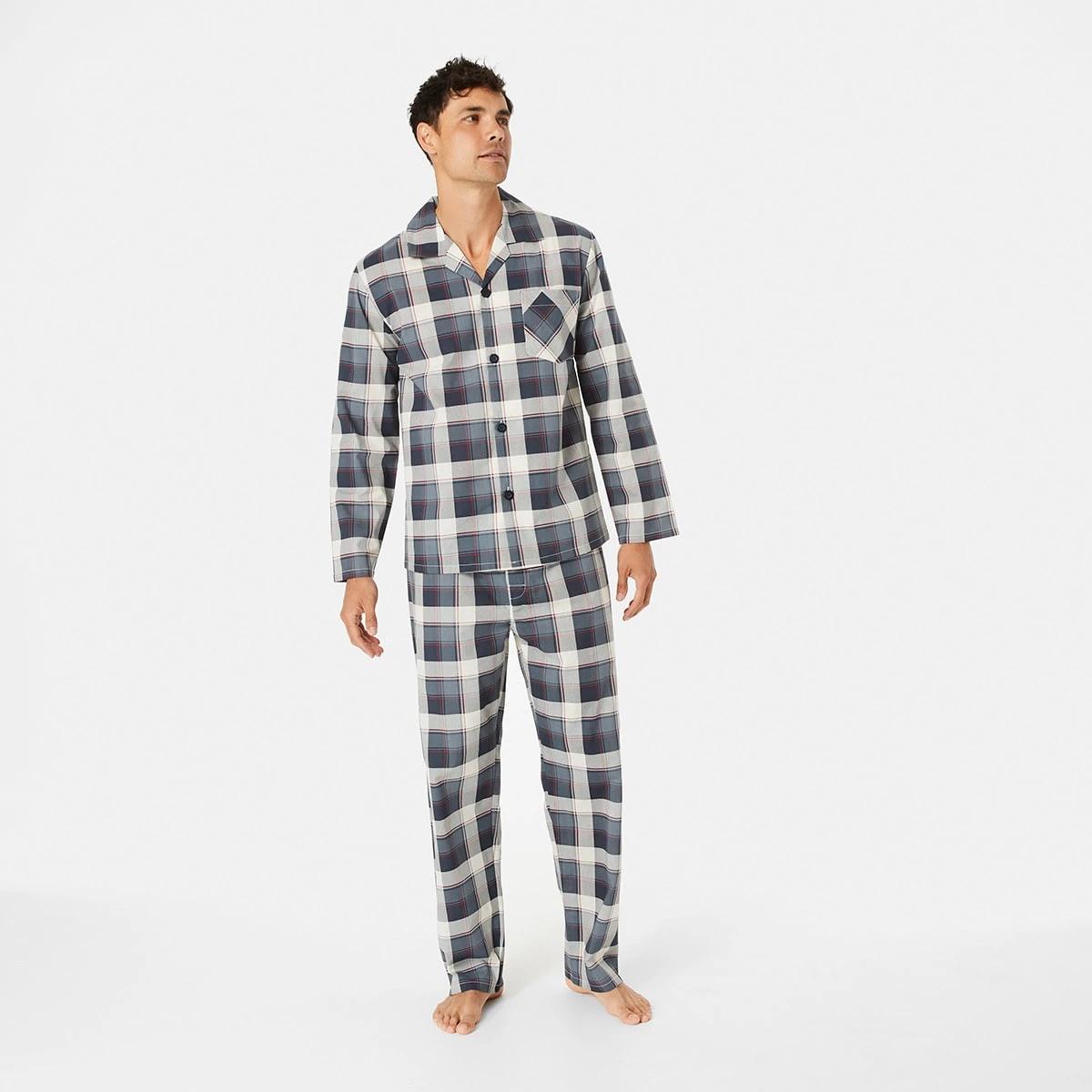 1 Long Leg Woven Pyjama Set Classcheck, 1 of 4