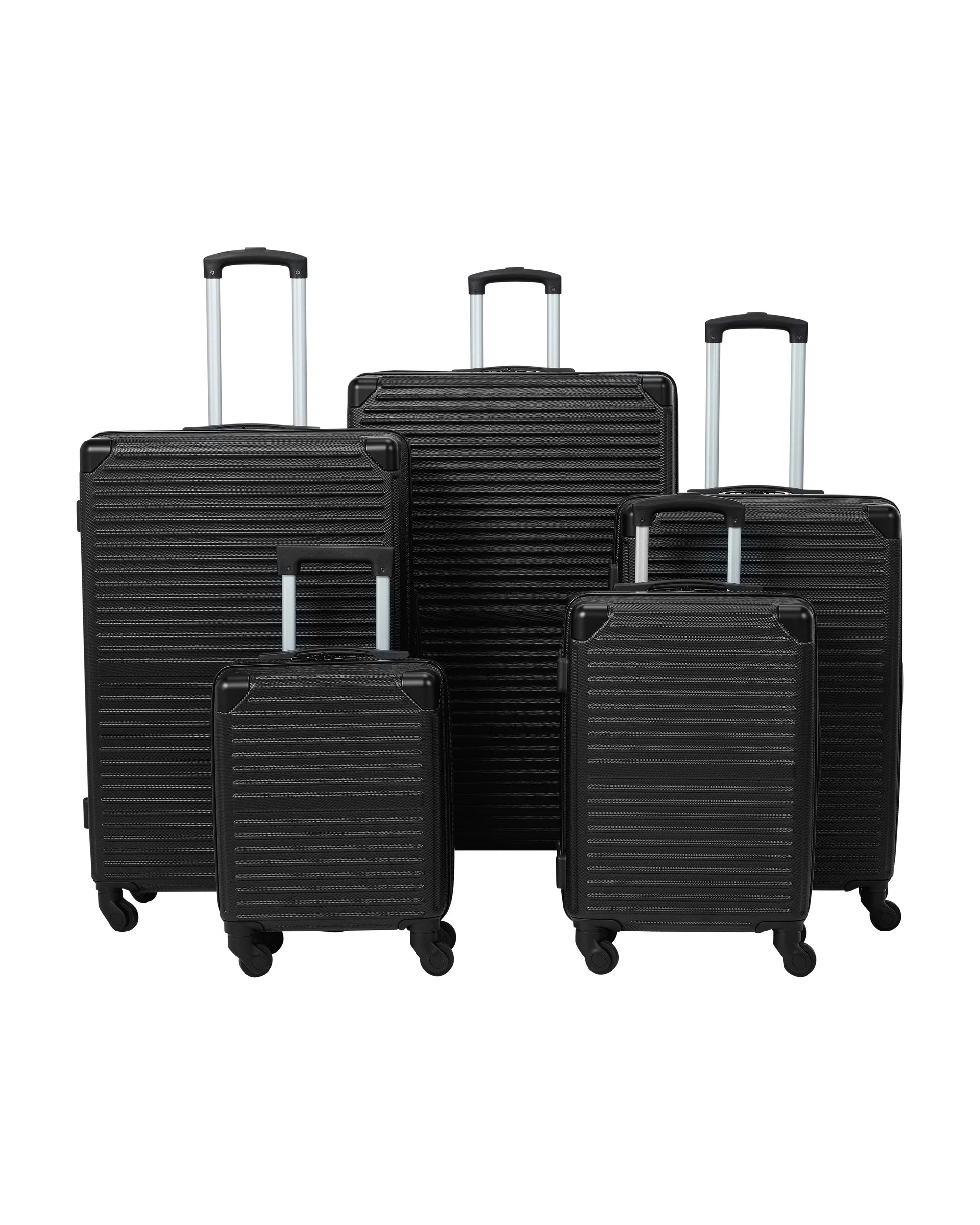 8 5 Piece Hard Case Set - Black, 8 of 9