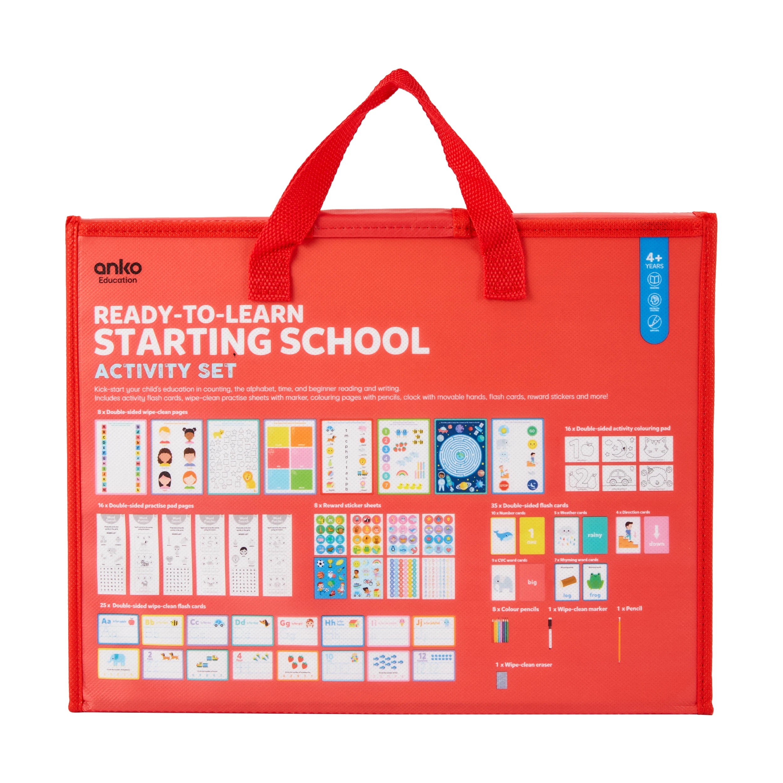 4 Ready-To-Learn Starting School Activity Set, 4 of 4