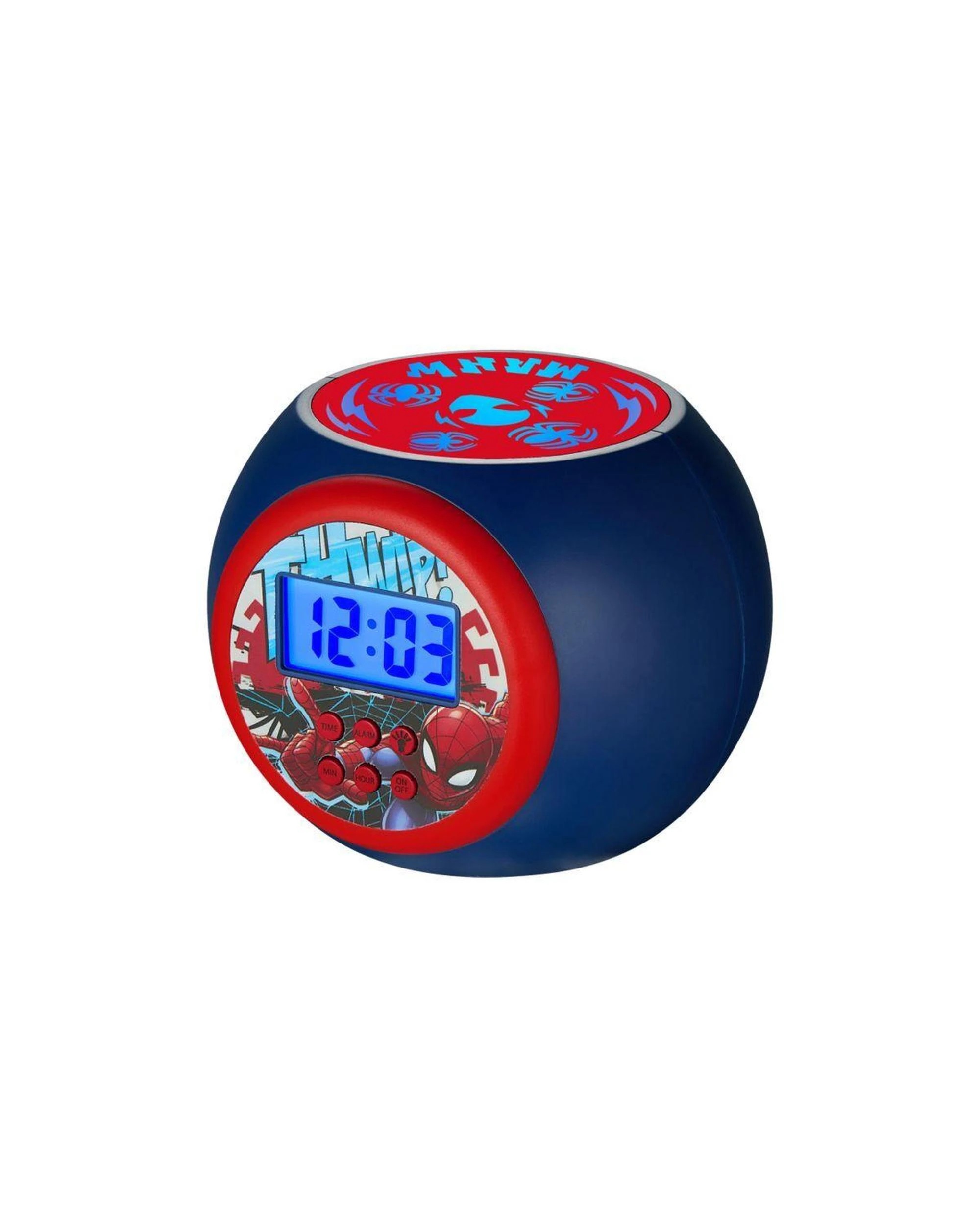 3 Marvel Spiderman Projector Clock, 3 of 3