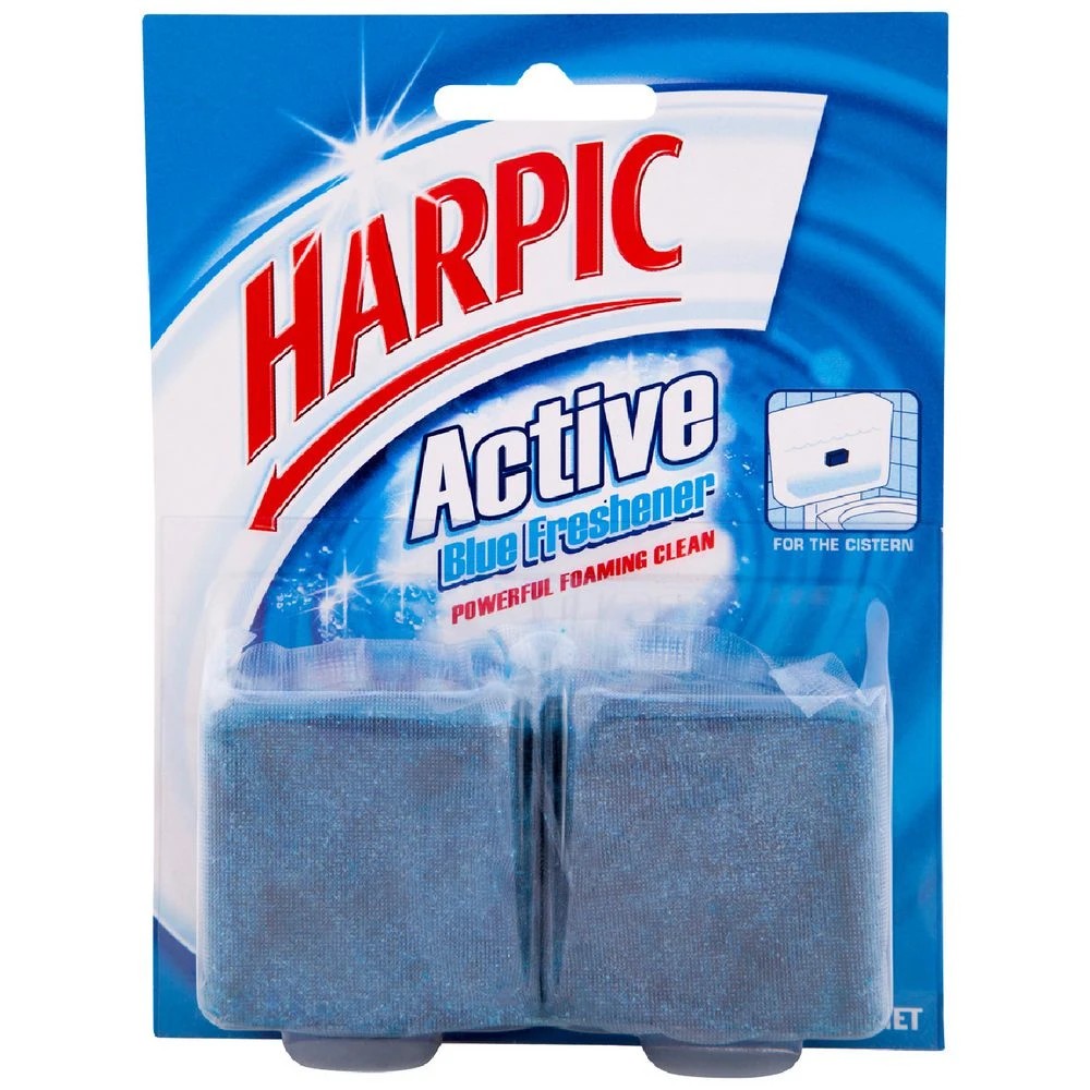 1 Harpic Foaming Blue Block 114g 2 Pack, 1 of 1