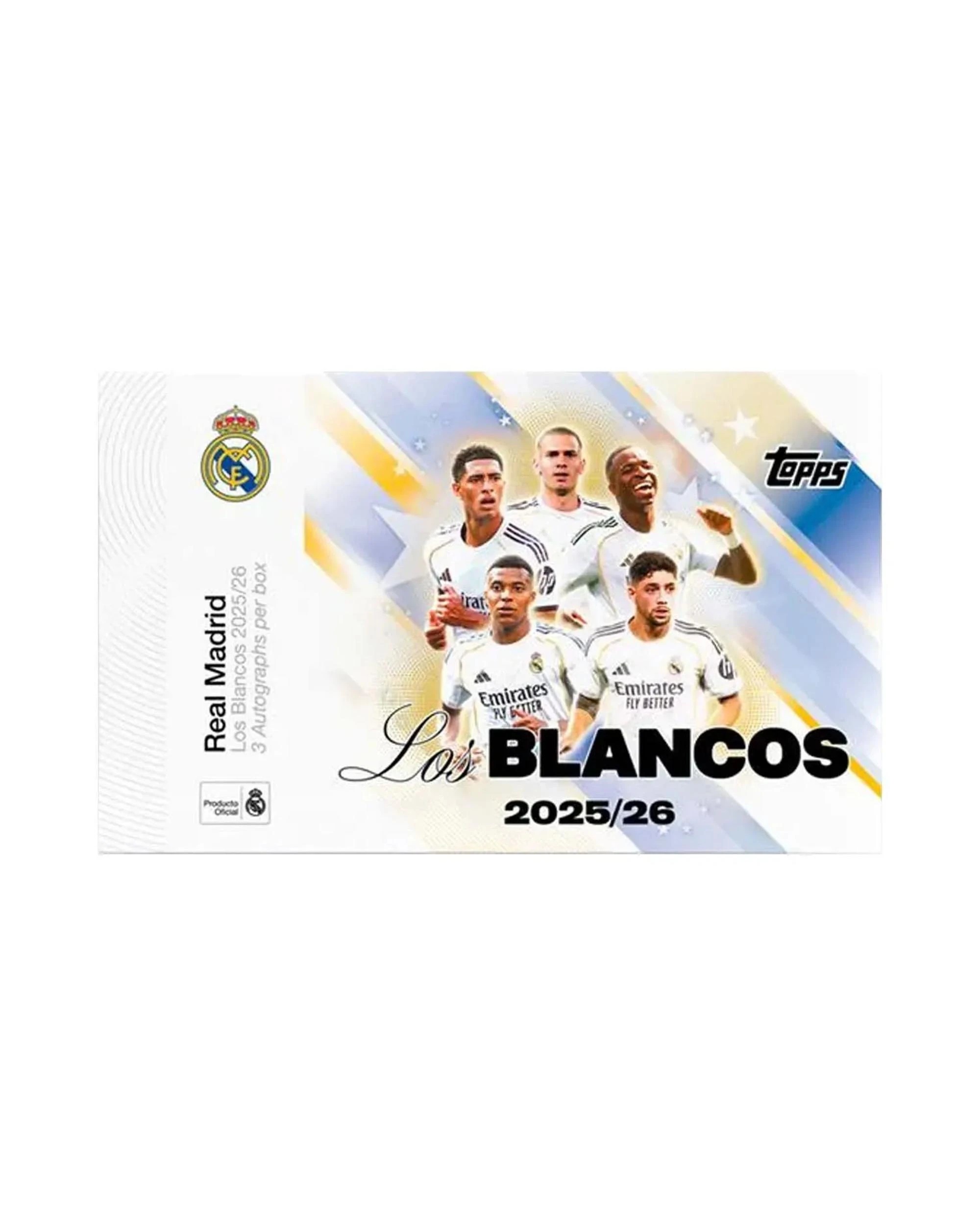 1 Topps 2025/2026 Real Madrid Los Blancos Soccer Hobby Box, 1 of 9